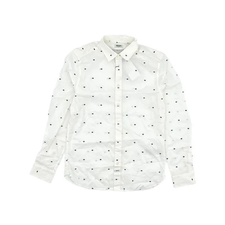 Kenzo KENZO Multi-Eye Print Long Sleeve Shirt -2507 Size US M / EU 48-50 / 2 - 2 Thumbnail
