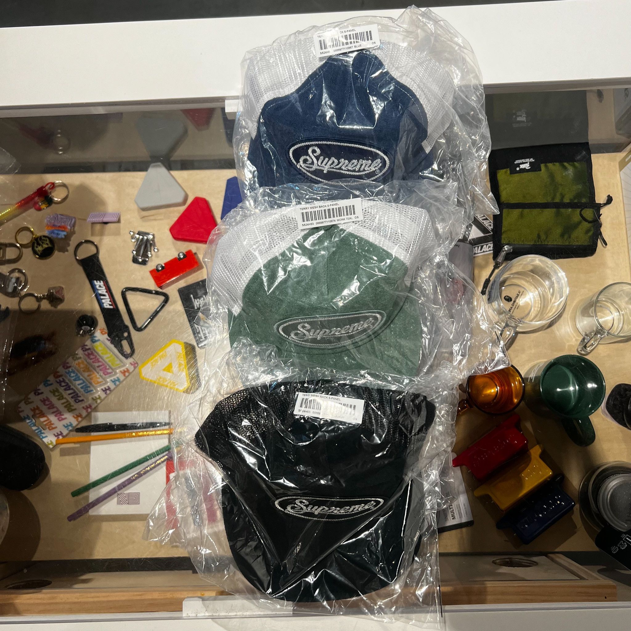 Supreme Supreme Terry Mesh Back 5-Panel Green | Grailed