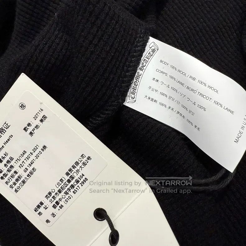 Chrome Hearts CHROME HEARTS Size L Waffle long sleeve Size US L / EU 52-54 / 3 - 3 Thumbnail