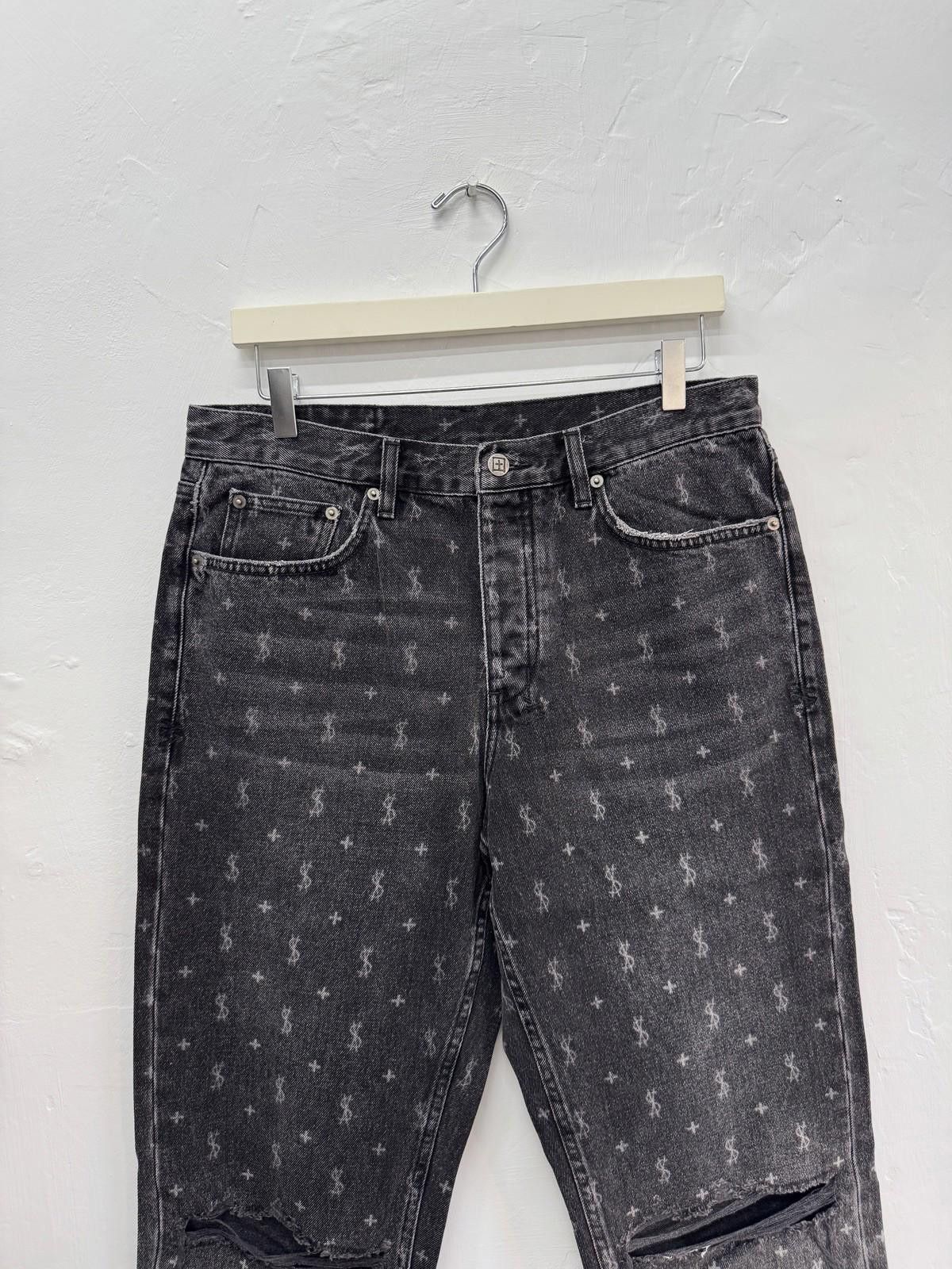 Ksubi new Ksubi mens denim jeans anti k gray black allstar fade 32 Size US 32 / EU 48 - 2 Thumbnail