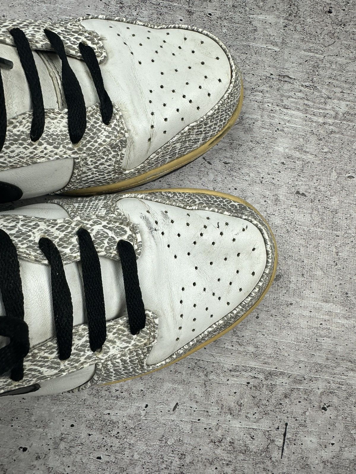 Nike Vintage Nike Dunk Premium Cocoa Snake Hi Top Sneakers Size US 9 / EU 42 - 3 Thumbnail