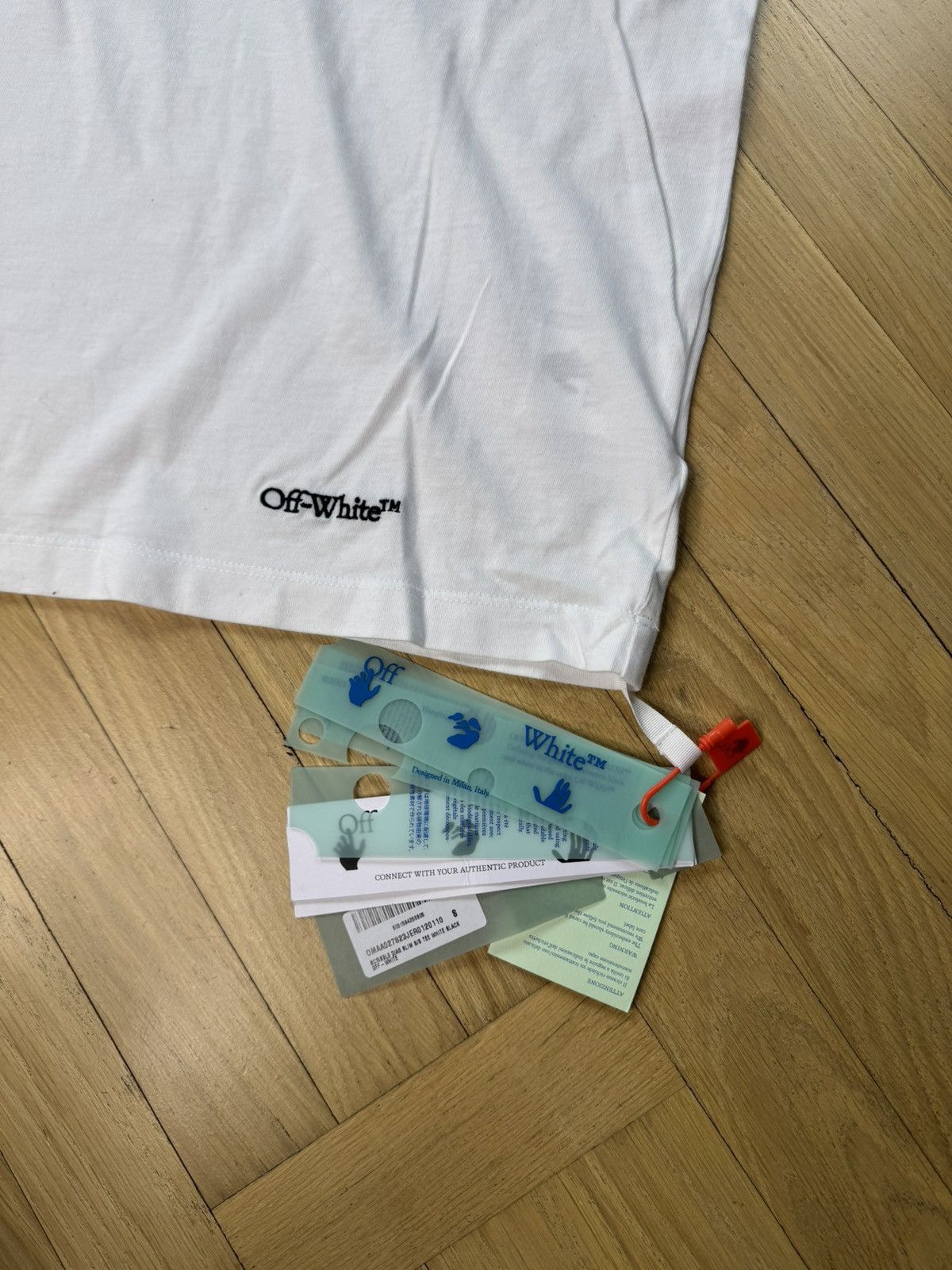 Off-White OFF-WHITE SCRIBBLE DIAG LOGO TEE Size US S / EU 44-46 / 1 - 5 Thumbnail