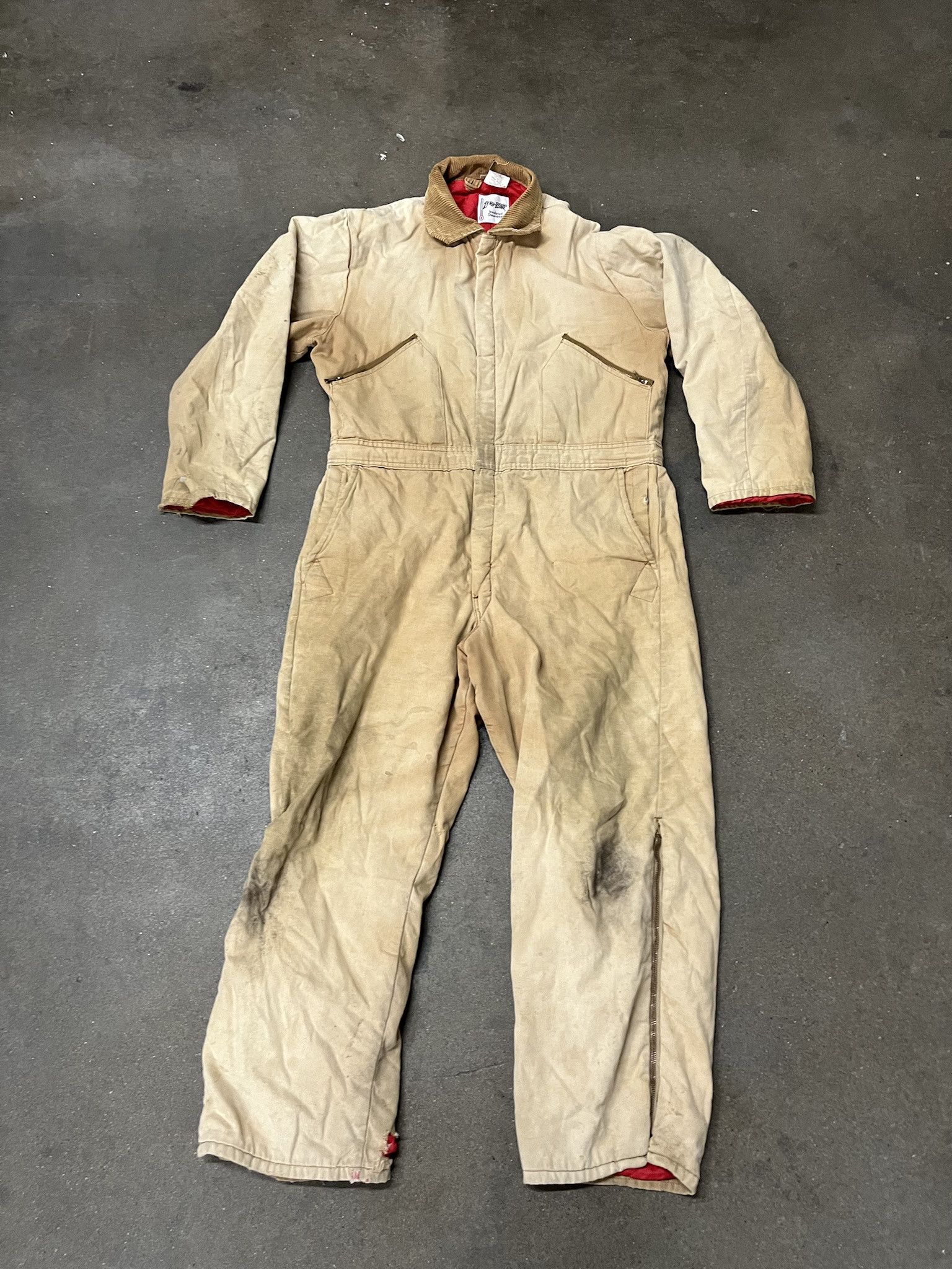 Carhartt × Vintage Vintage 1980s Zero Zone Padded Canvas Workwear Coverall Size XL Size US XL / EU 56 / 4 - 1 Thumbnail