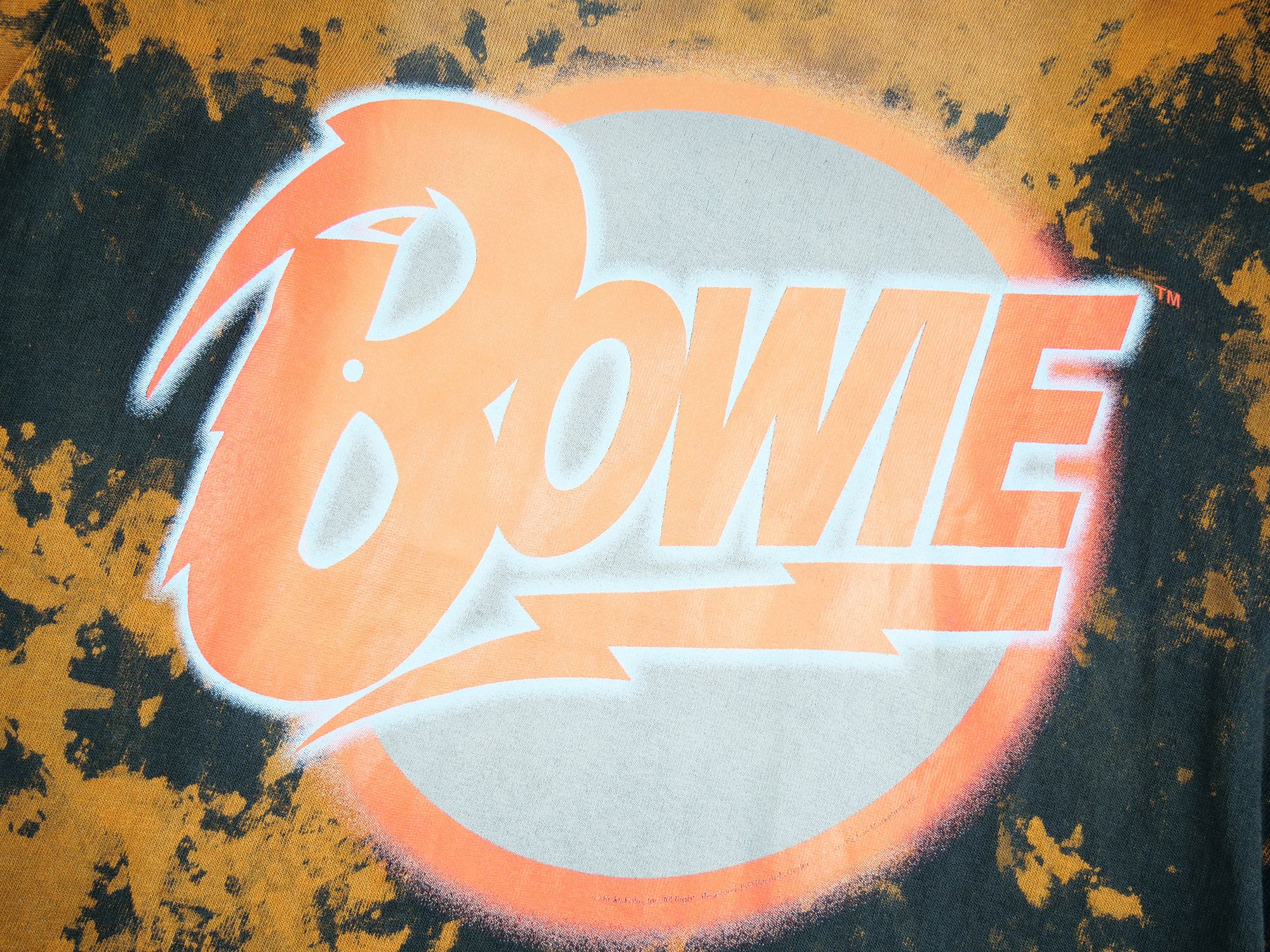 Band Tees Bowie custom t-shirt Size US S / EU 44-46 / 1 - 4 Thumbnail