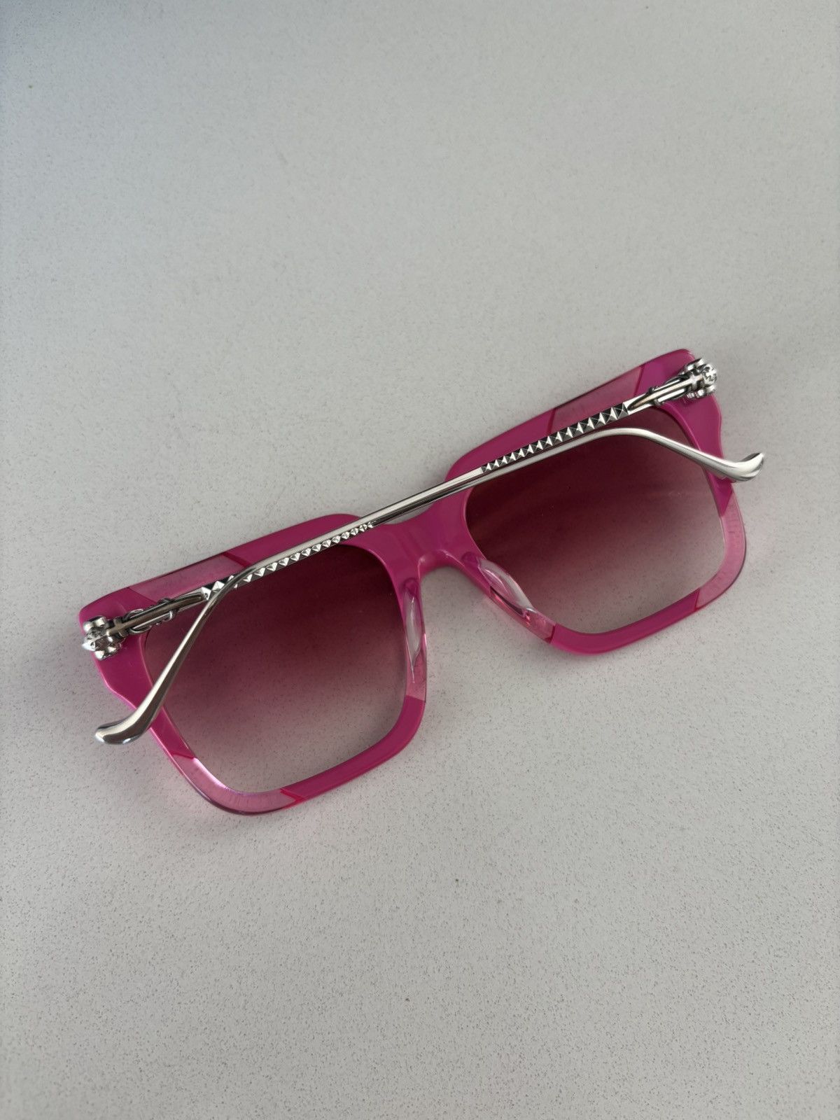 Chrome Hearts Chrome Hearts Pink Bardot Glasses Size ONE SIZE - 1 Thumbnail