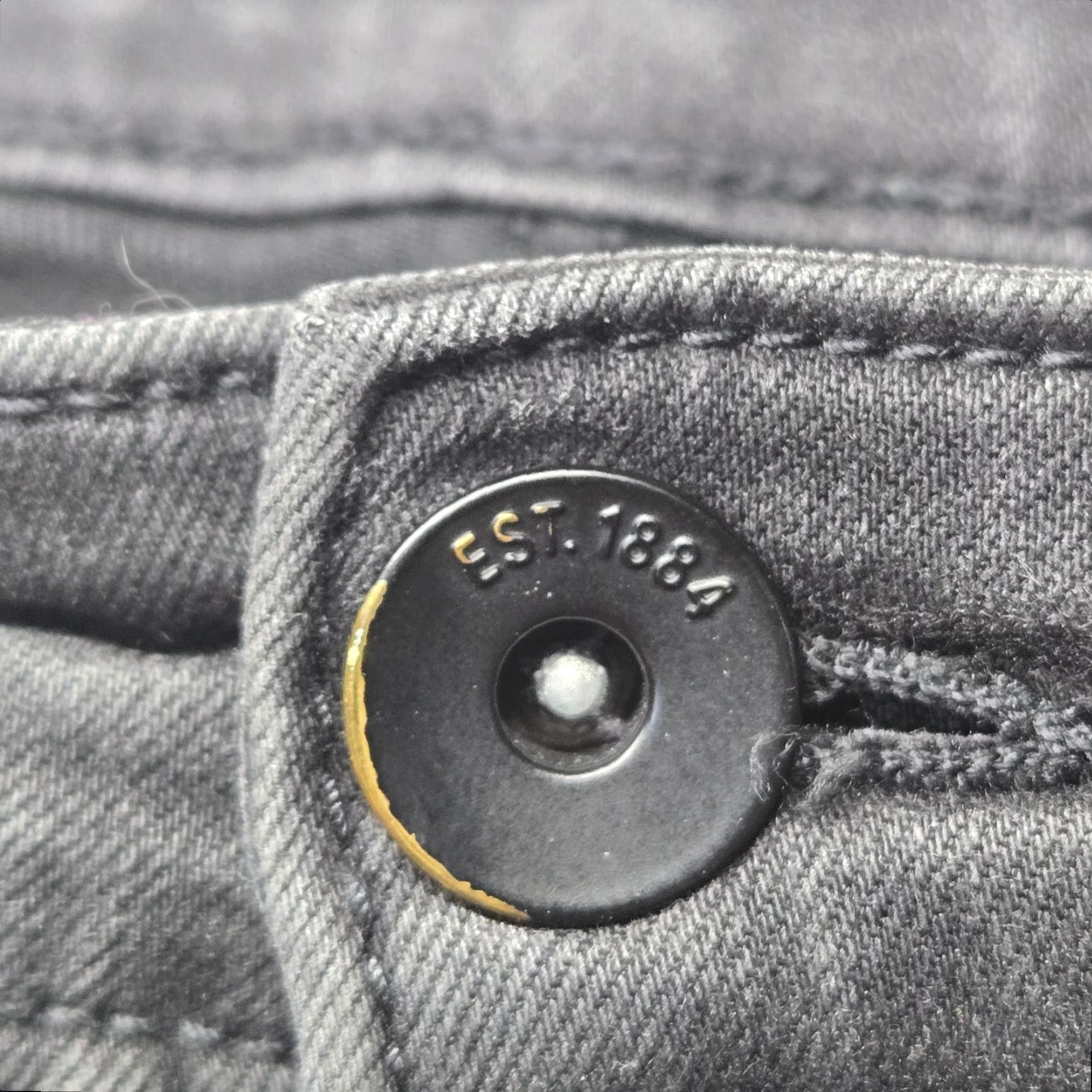 Marks & Spencer M&S Carrie Skinny Jeans Black Pants Women's Size 14 Regular Jeans Skinny High Rise 28 in Inner Leg Slimming Womens Size 36" / US 14 / IT 50 - 5 Thumbnail