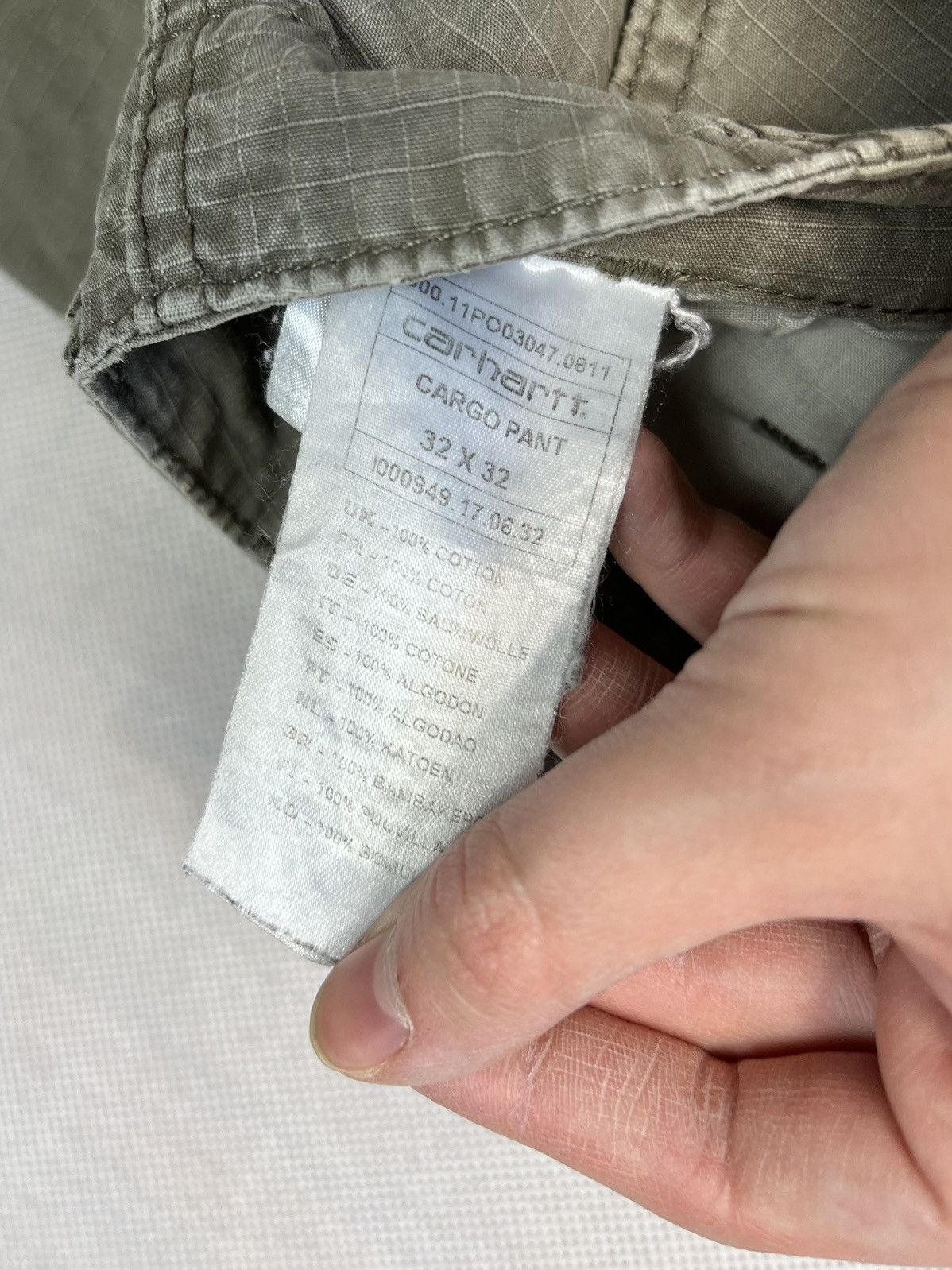 Carhartt × Carhartt Wip Cargo Pants Carhartt vintage logo skate Size US 32 / EU 48 - 4 Thumbnail