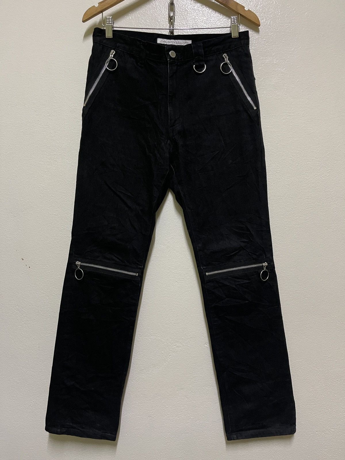 John Lawrence Sullivan John Lawrence Sullivan Bondage Zipper Jeans | Grailed