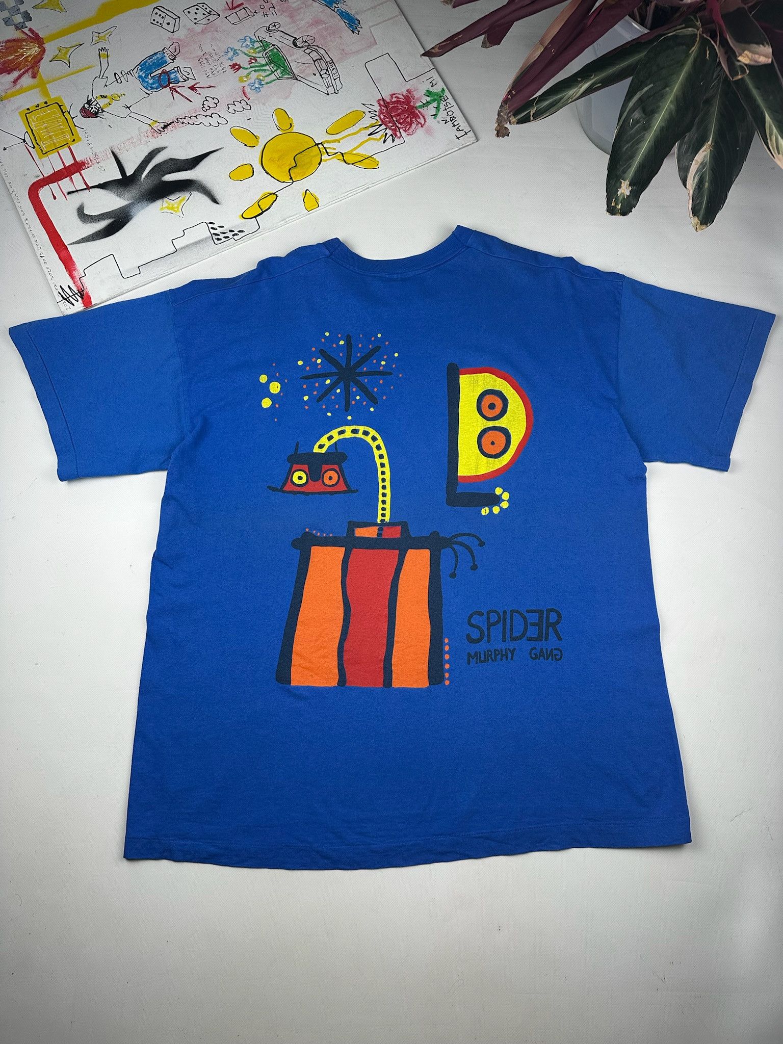 Arts & Science Vintage Trippy Acid Art Tee druds abstract lsd weed tshirt Size US XL / EU 56 / 4 - 1 Thumbnail