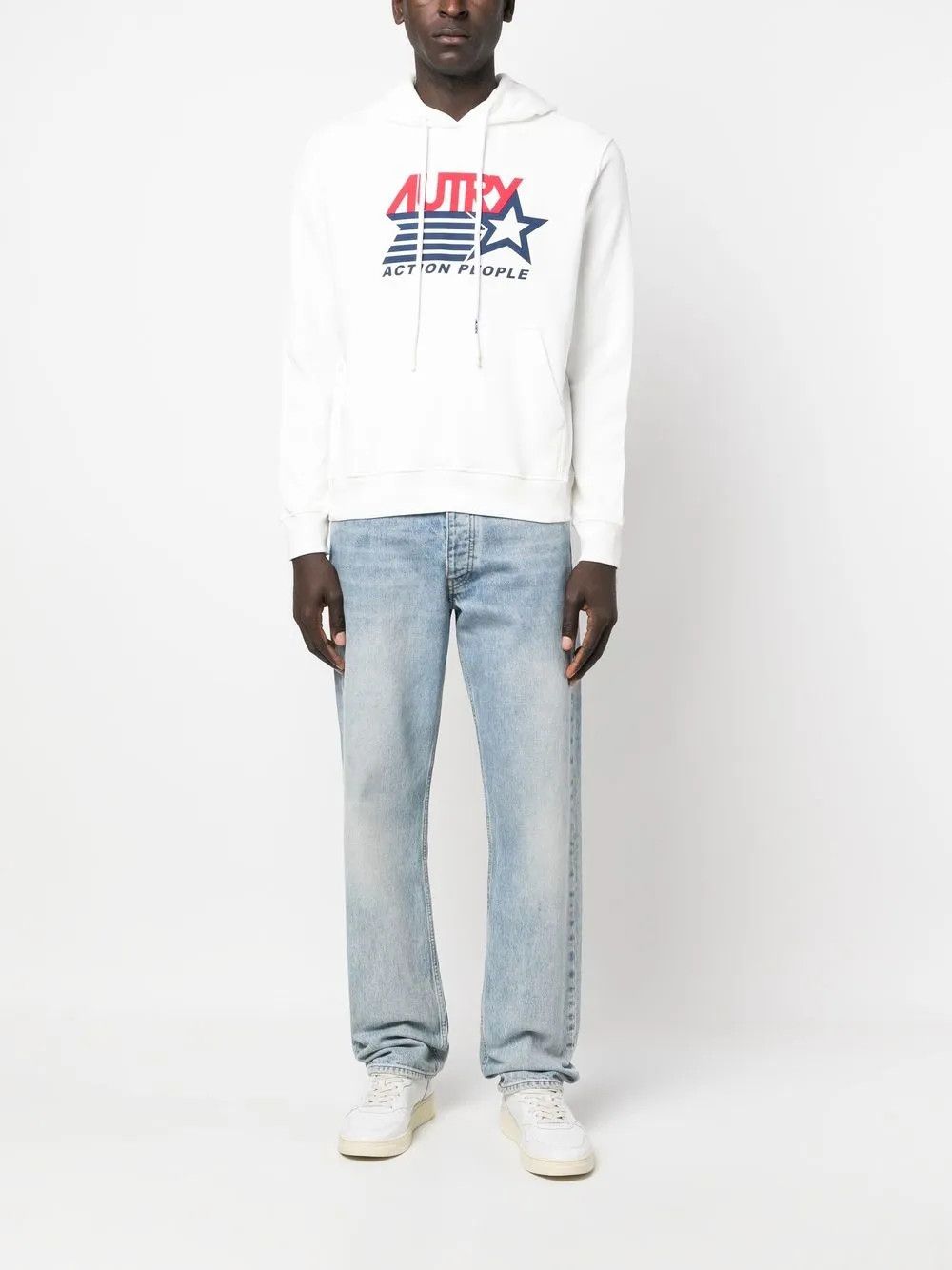 AUTRY o1y0526 Logo Hoodie in White Size US S / EU 44-46 / 1 - 2 Thumbnail