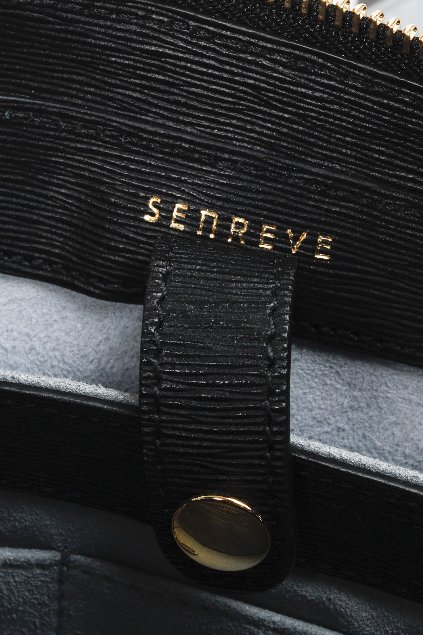 Other Senreve Mini Maestra Mimosa Black Leather Bag Size ONE SIZE - 16 Thumbnail