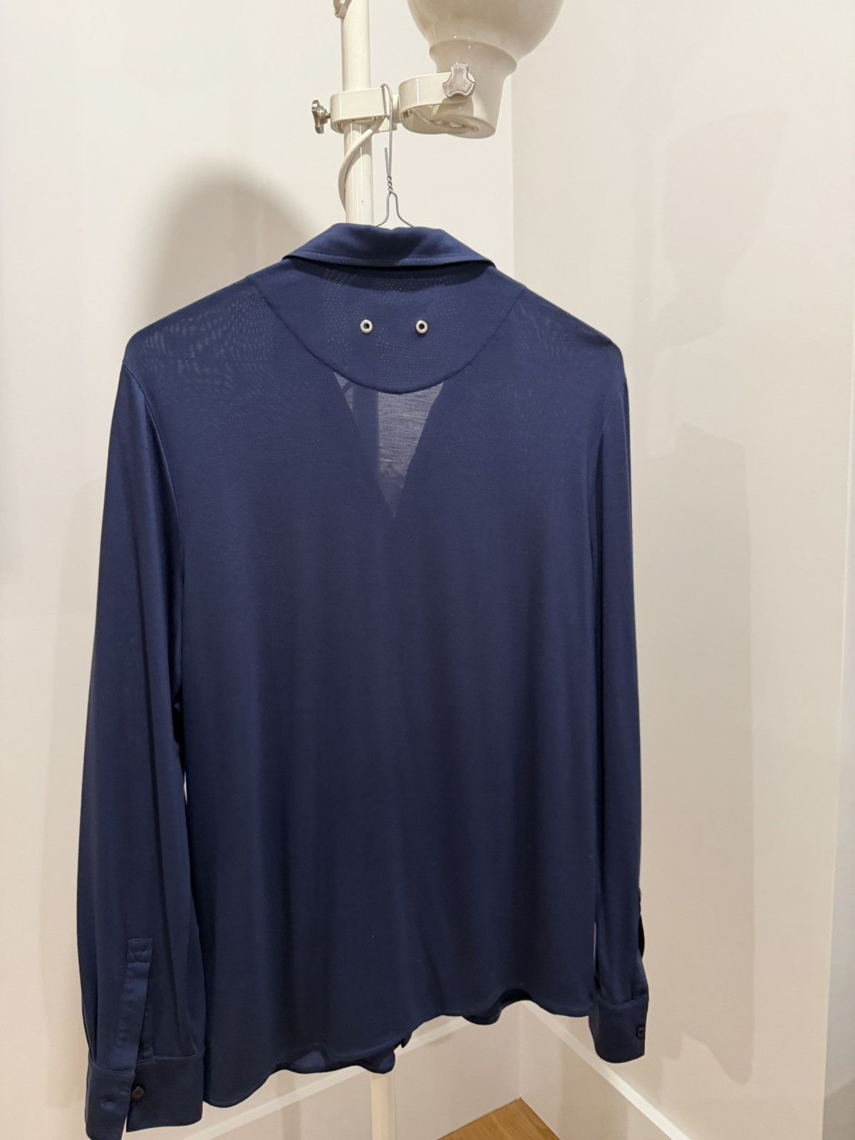 Vilebrequin Summer Stretch Navy Button-up Button-down Size US M / EU 48-50 / 2 - 7 Thumbnail