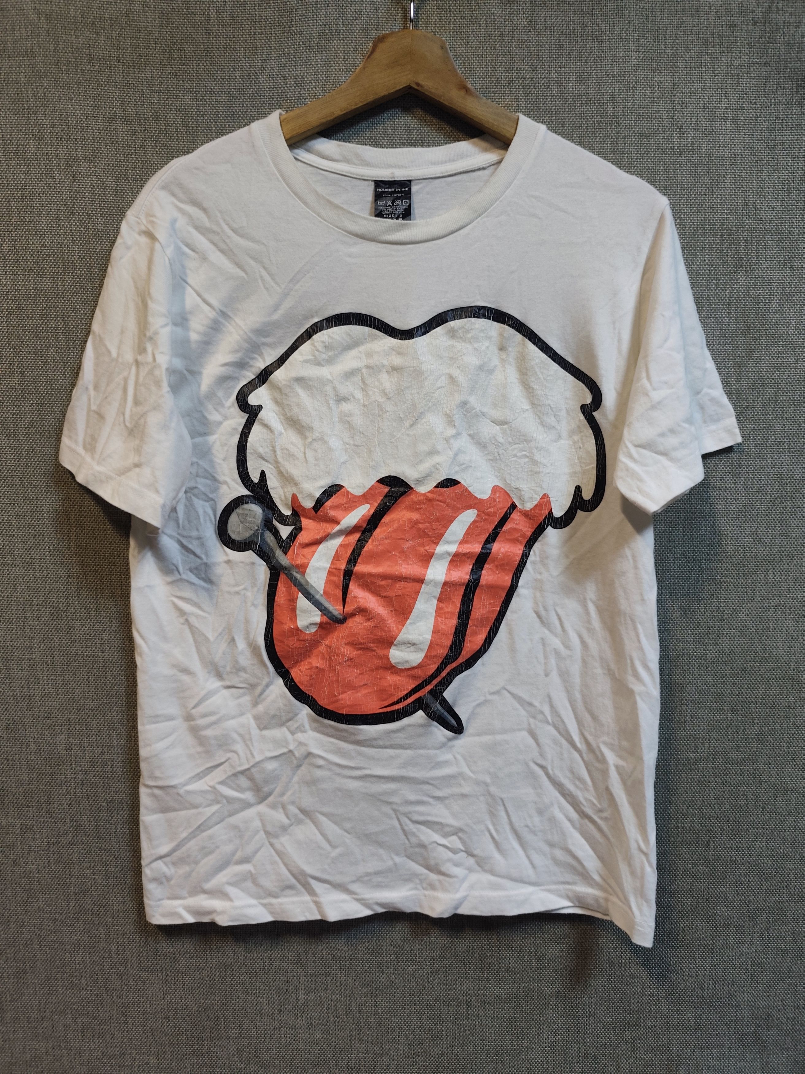 Number (N)ine Number Nine Rolling Stones tee | Grailed