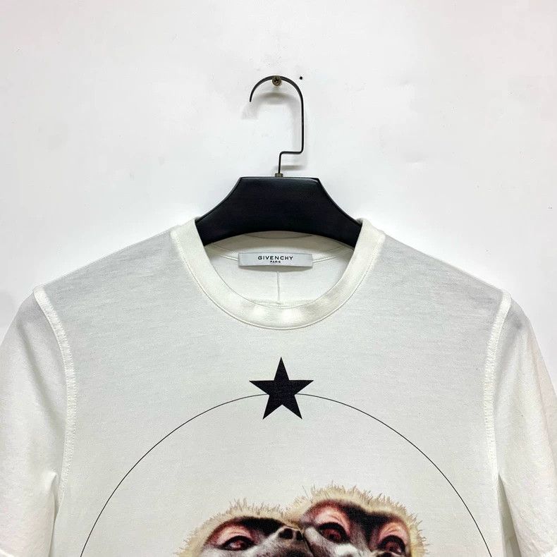 Givenchy Givenchy Double Headed Monkey Short Sleeve T-Shirt 2506-Nex Size US XL / EU 56 / 4 - 2 Thumbnail