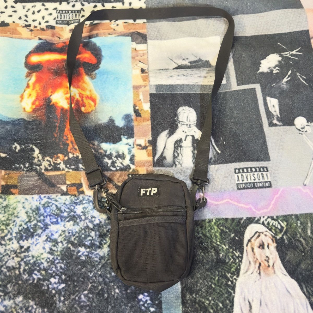 Fuck The Population FTP - Ripstop bag black | Grailed