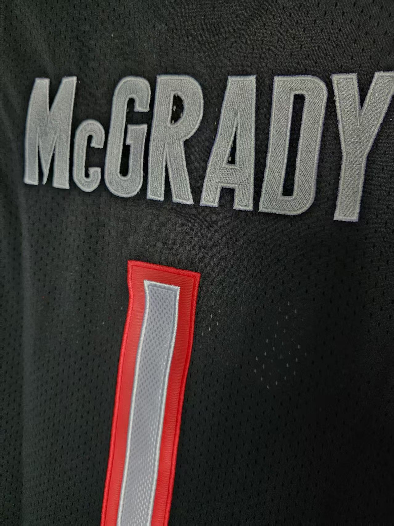 NBA Toronto Raptors #1 Tracy McGrady Jersey Double Stitched Size US M / EU 48-50 / 2 - 4 Thumbnail