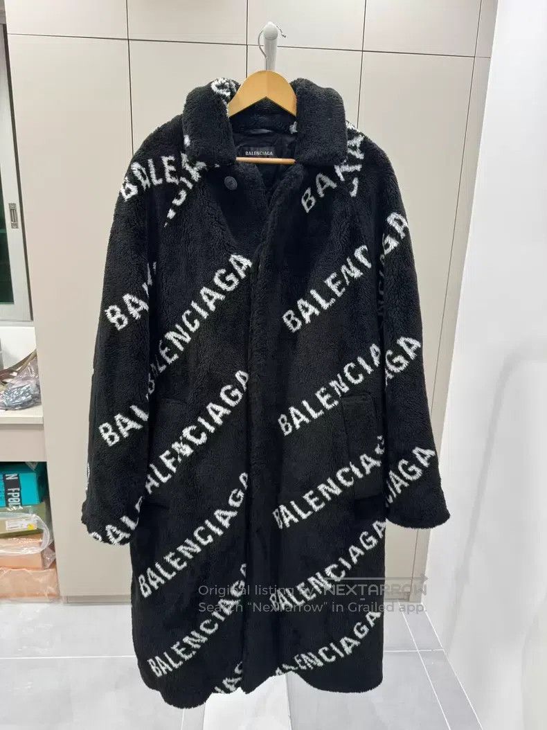 Balenciaga Balenciaga Alphabet Barrage Coat Size US S / EU 44-46 / 1 - 1 Thumbnail