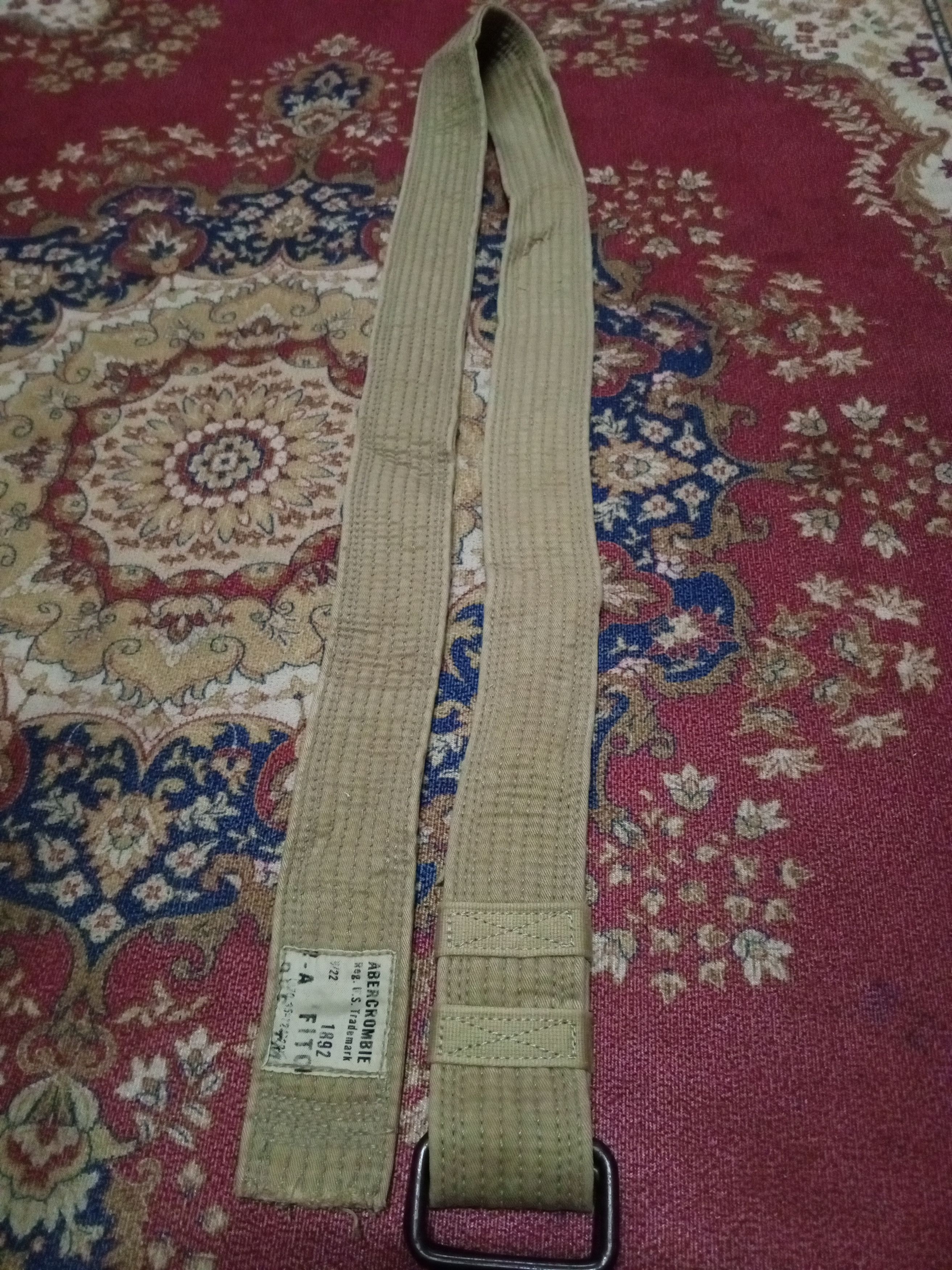 Abercrombie & Fitch Vintage Abercrombie & Fitc Distressed Belt Like Kapital Size ONE SIZE - 5 Thumbnail