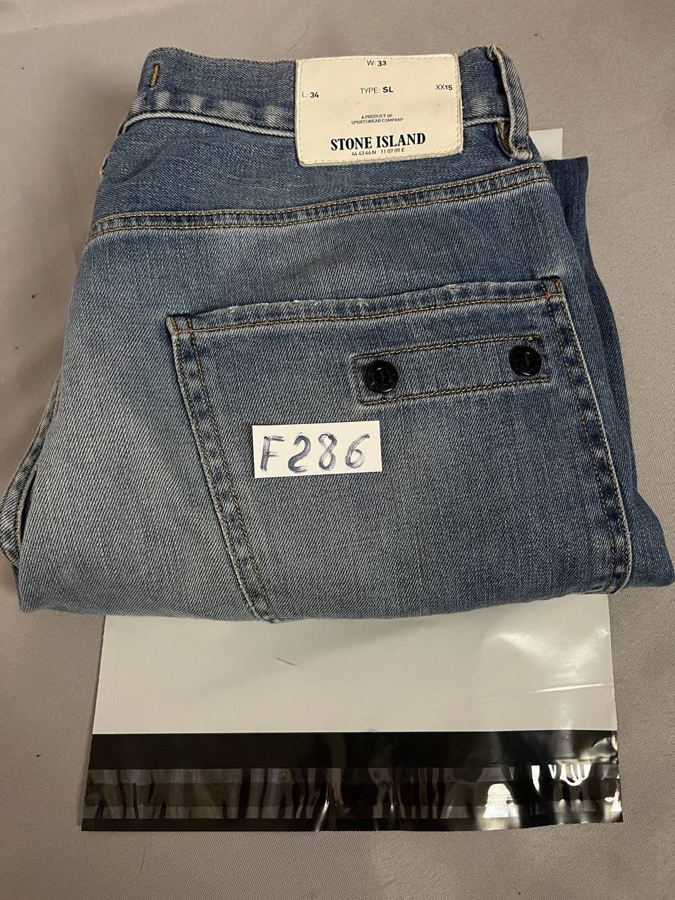Stone Island Stone Island Denim Jeans Blue Size US 34 / EU 50 - 16 Thumbnail