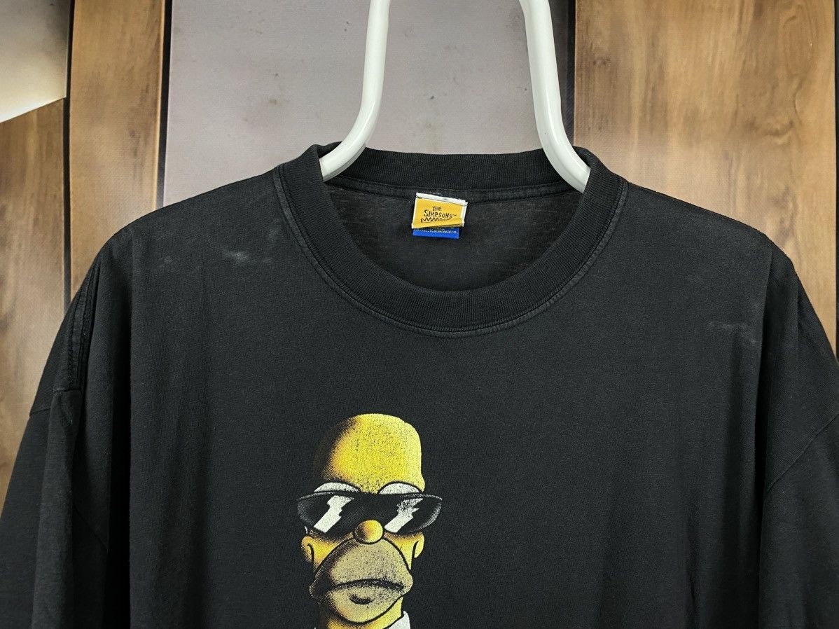 The Simpsons 🍿Vintage 1998 T-Shirt The Simpsons Man In Black Tee🍿 Size US XL / EU 56 / 4 - 6 Thumbnail