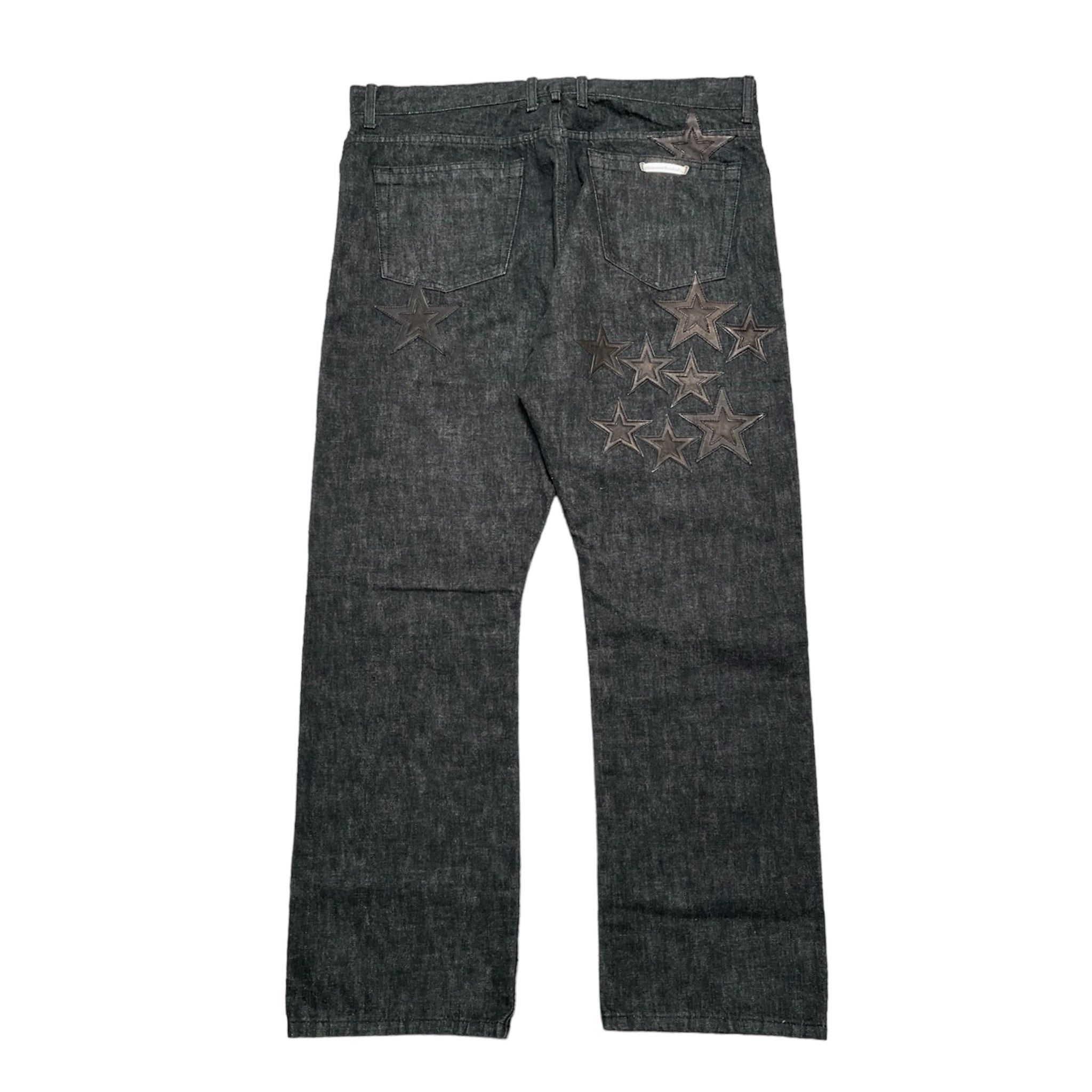 Chrome Hearts Chrome Hearts Flare Knee Denim Jeans | Grailed