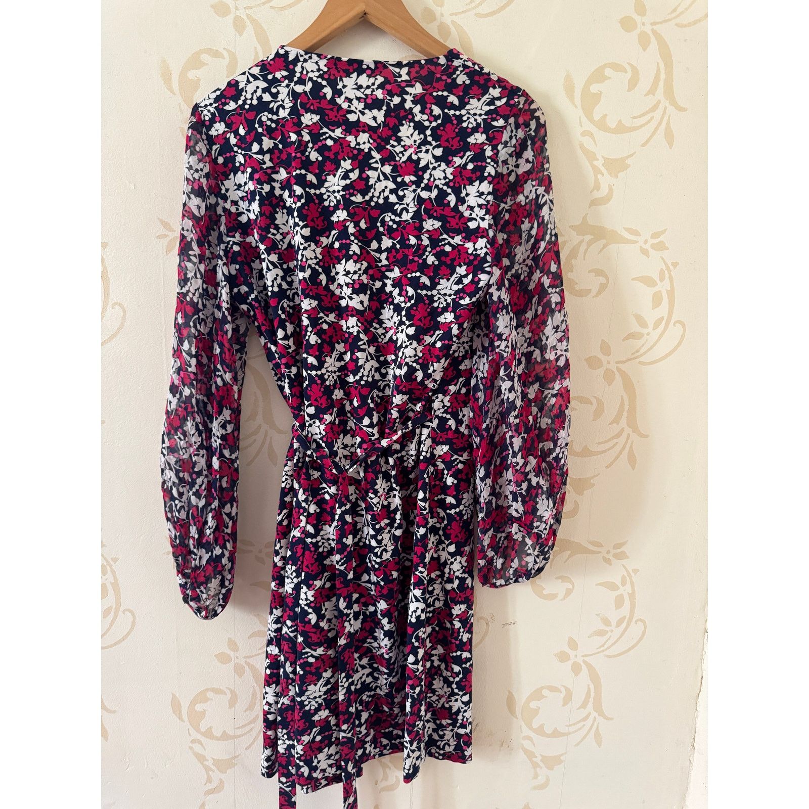 Diane von Furstenberg Diane Von Furstenberg Silk Blend Wrap Dress Ladies Size 10 Size M / US 6-8 / IT 42-44 - 3 Thumbnail