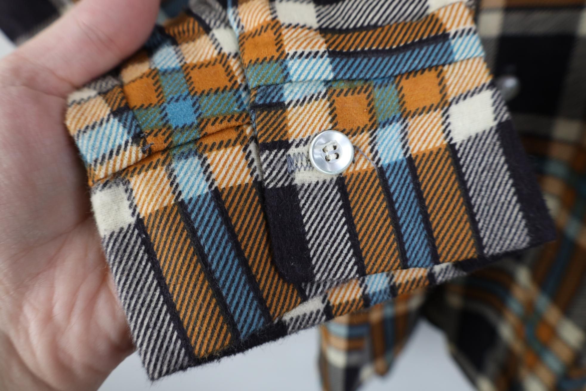 Vintage Deadstock Vintage 70s Streetwear Collared Button Shirt Plaid Size US XL / EU 56 / 4 - 5 Thumbnail