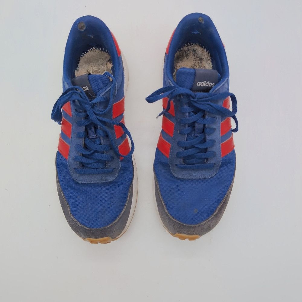Adidas Adidas Run 70s Sz 9 Blue / Red Sneakers Vintage Athletic St Size US 9 / EU 42 - 3 Thumbnail