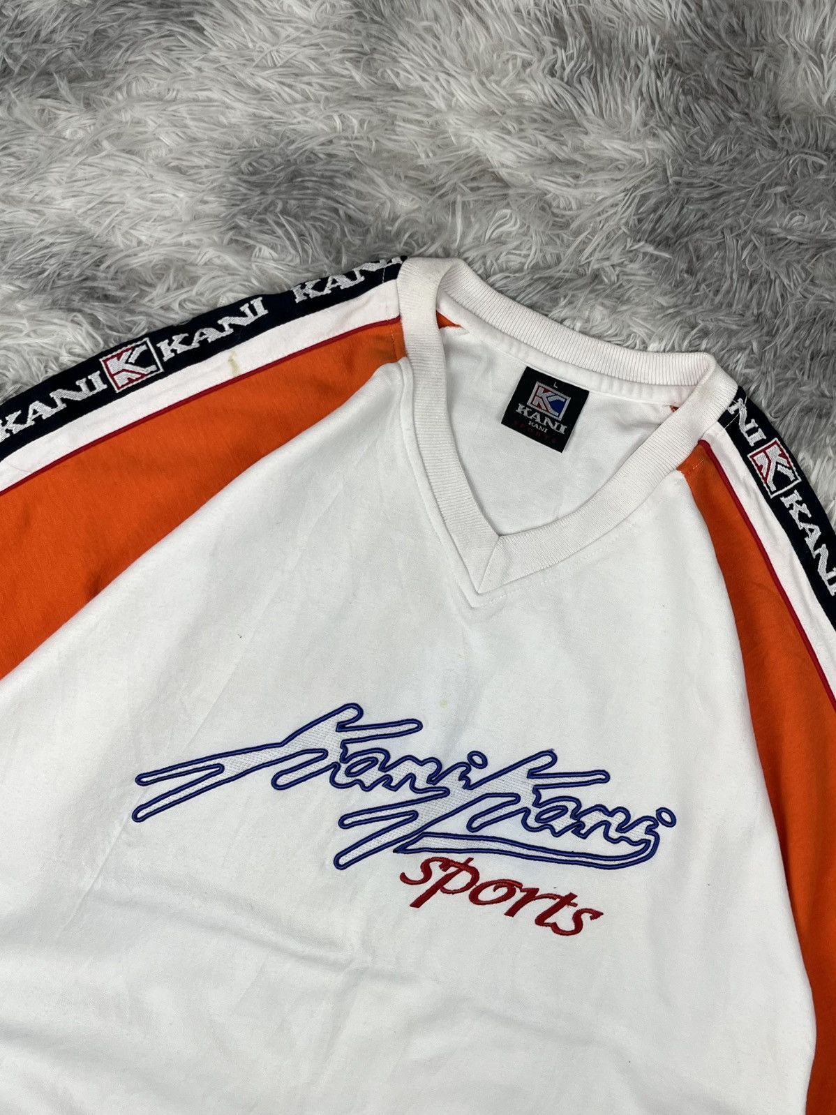 Karl Kani Vintage karl kani trak basball shirt Size US L / EU 52-54 / 3 - 3 Thumbnail