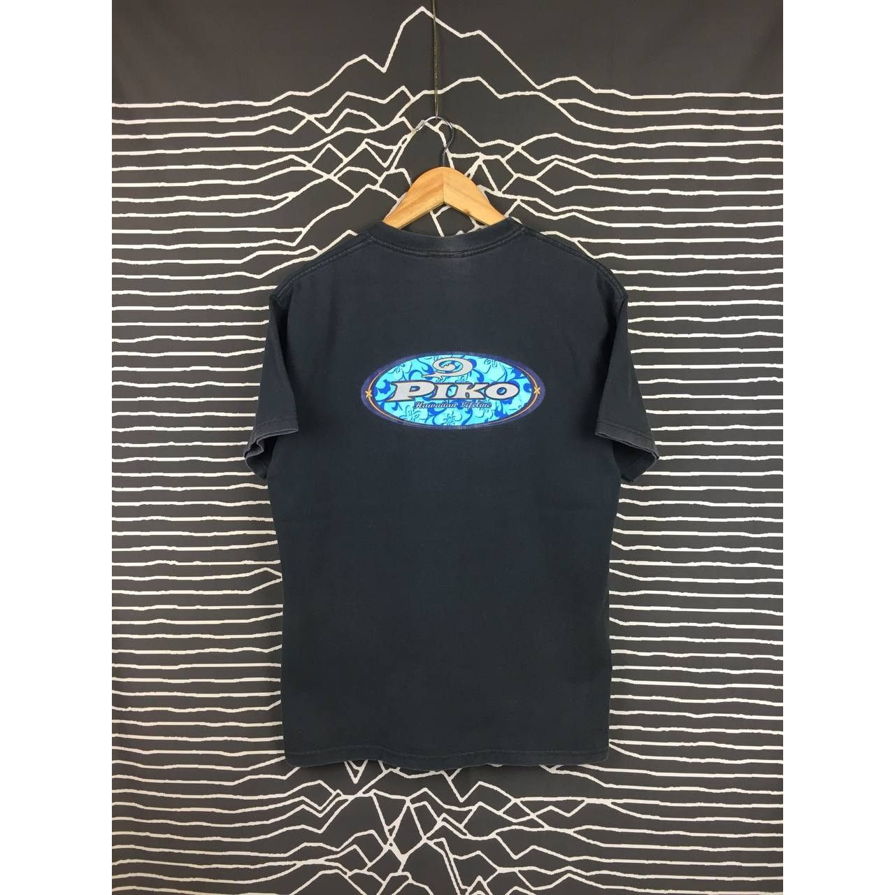 Vintage Vtg 90s Piko Hawaiian Lifeline Logo Made In Usa Tee Size US M / EU 48-50 / 2 - 2 Thumbnail