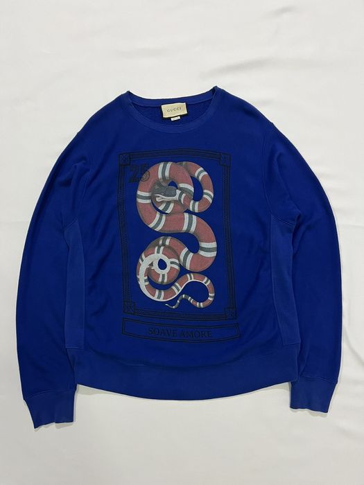 Gucci snake online sweatshirt