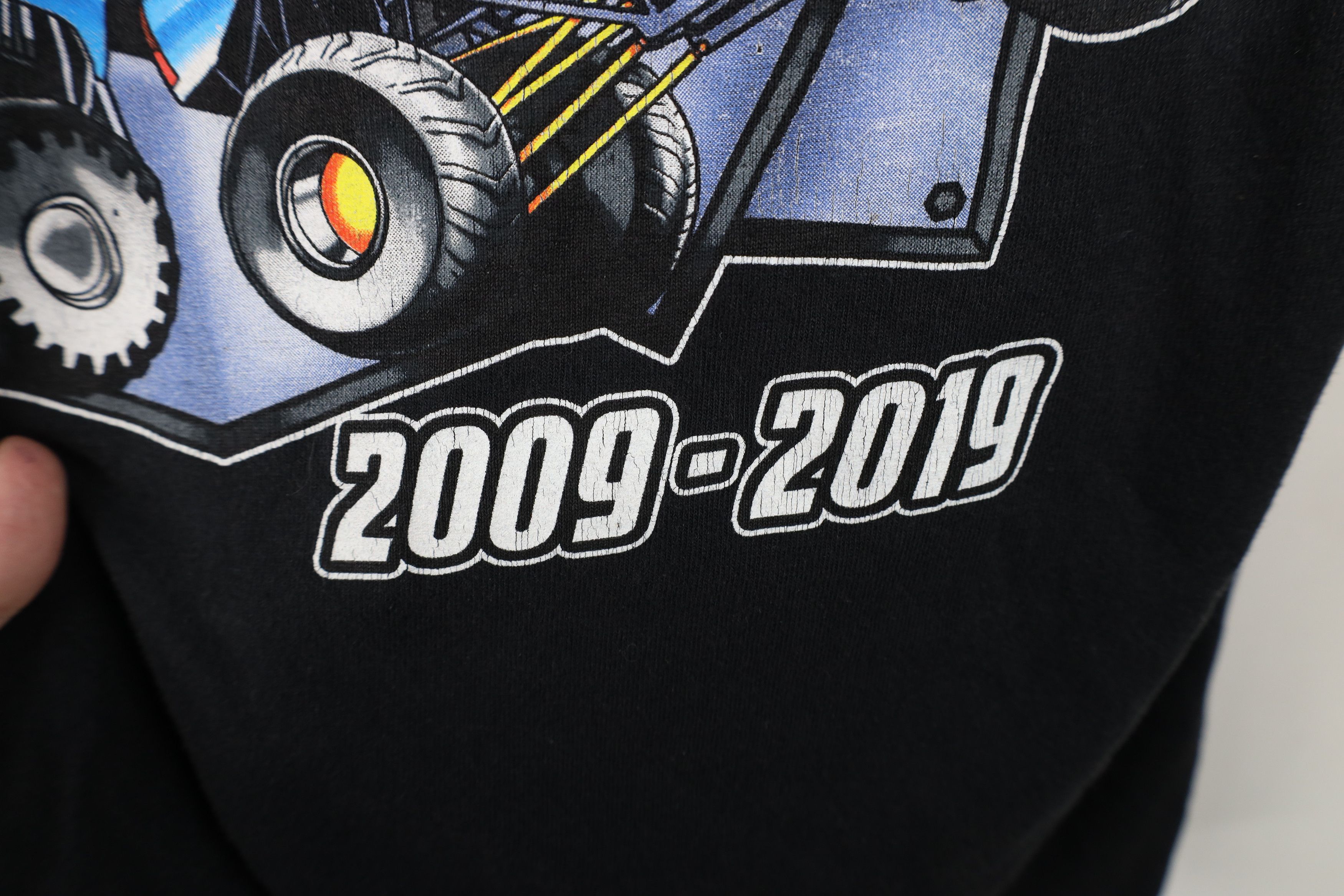 Vintage Y2K Streetwear All Star Monster Truck Tour T-Shirt Black Size US L / EU 52-54 / 3 - 6 Thumbnail