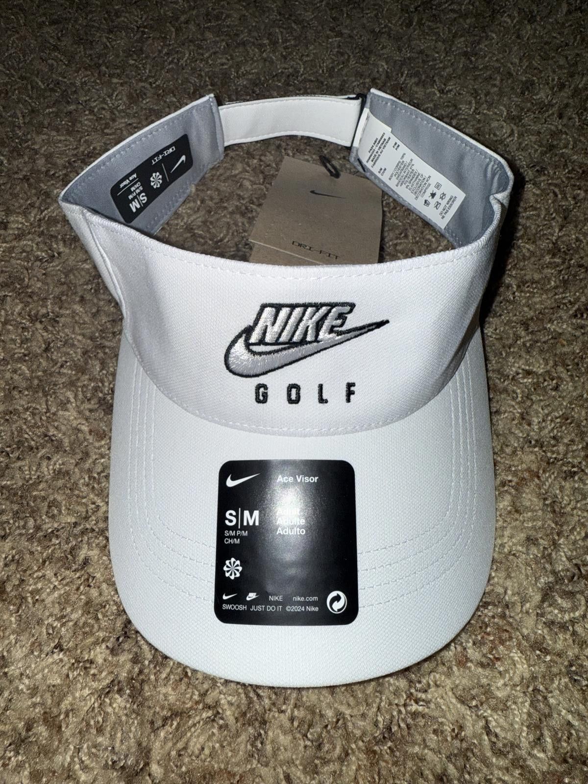 Nike Nike Golf Dri-FIT Visor Strap Back Size ONE SIZE - 1 Thumbnail