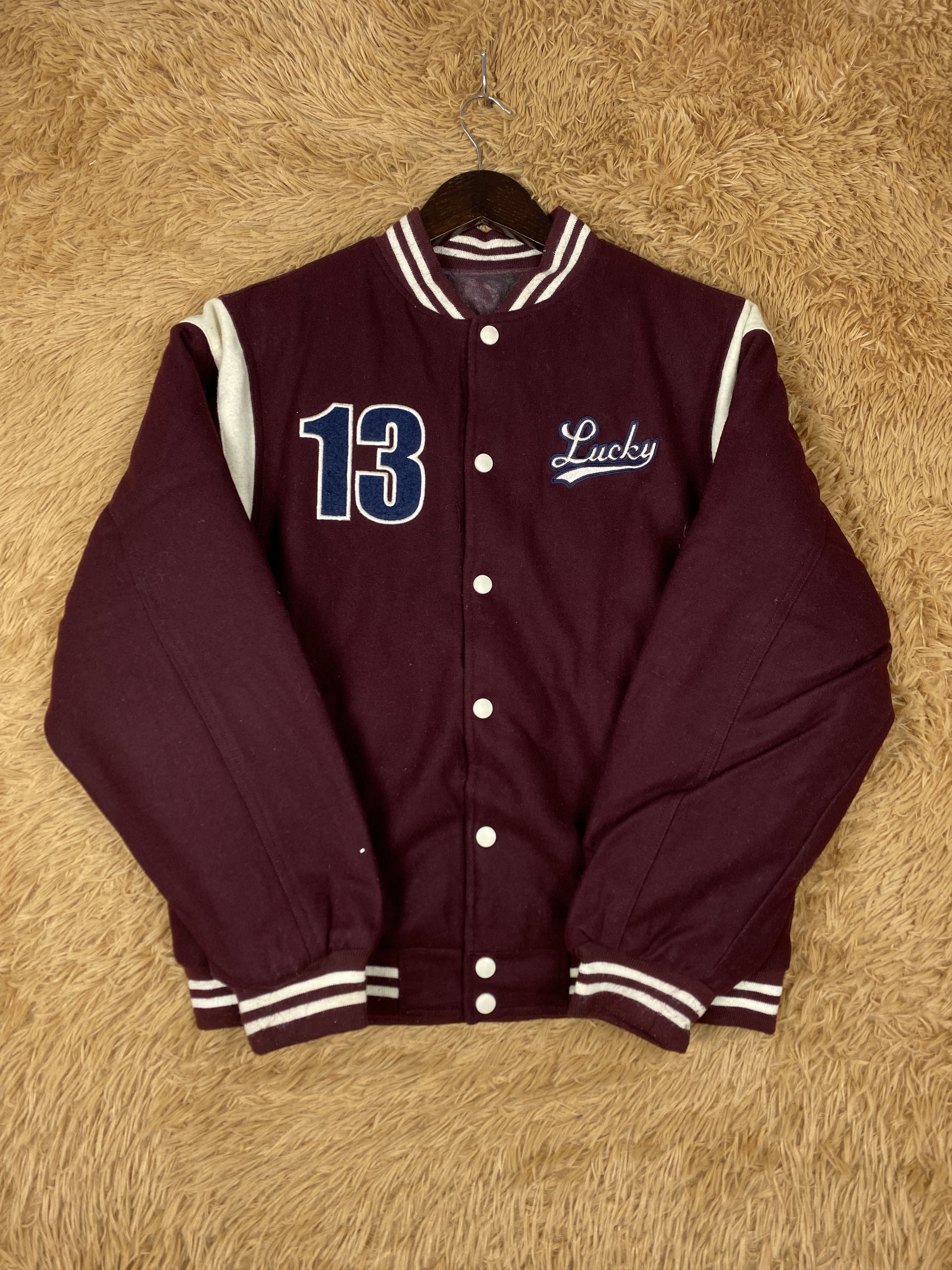 Lucky Brand Vintage Lucky Brand Varsity Jacket DJ0401 Size US S / EU 44-46 / 1 - 4 Thumbnail