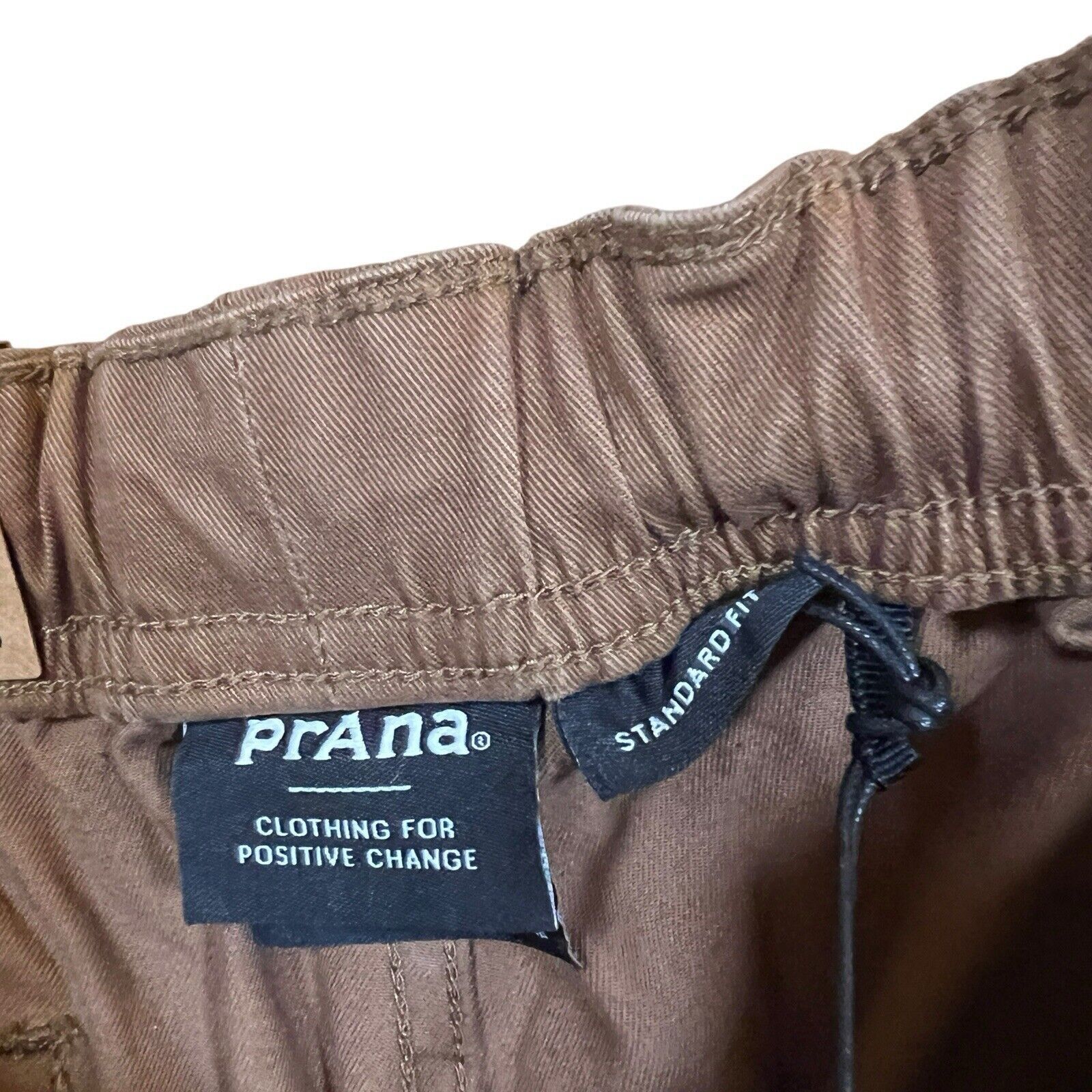 Prana prAna Mojave Pants Mens Sepia Brown Tapered Leg belt Size XS Size US 26 / EU 42 - 4 Thumbnail