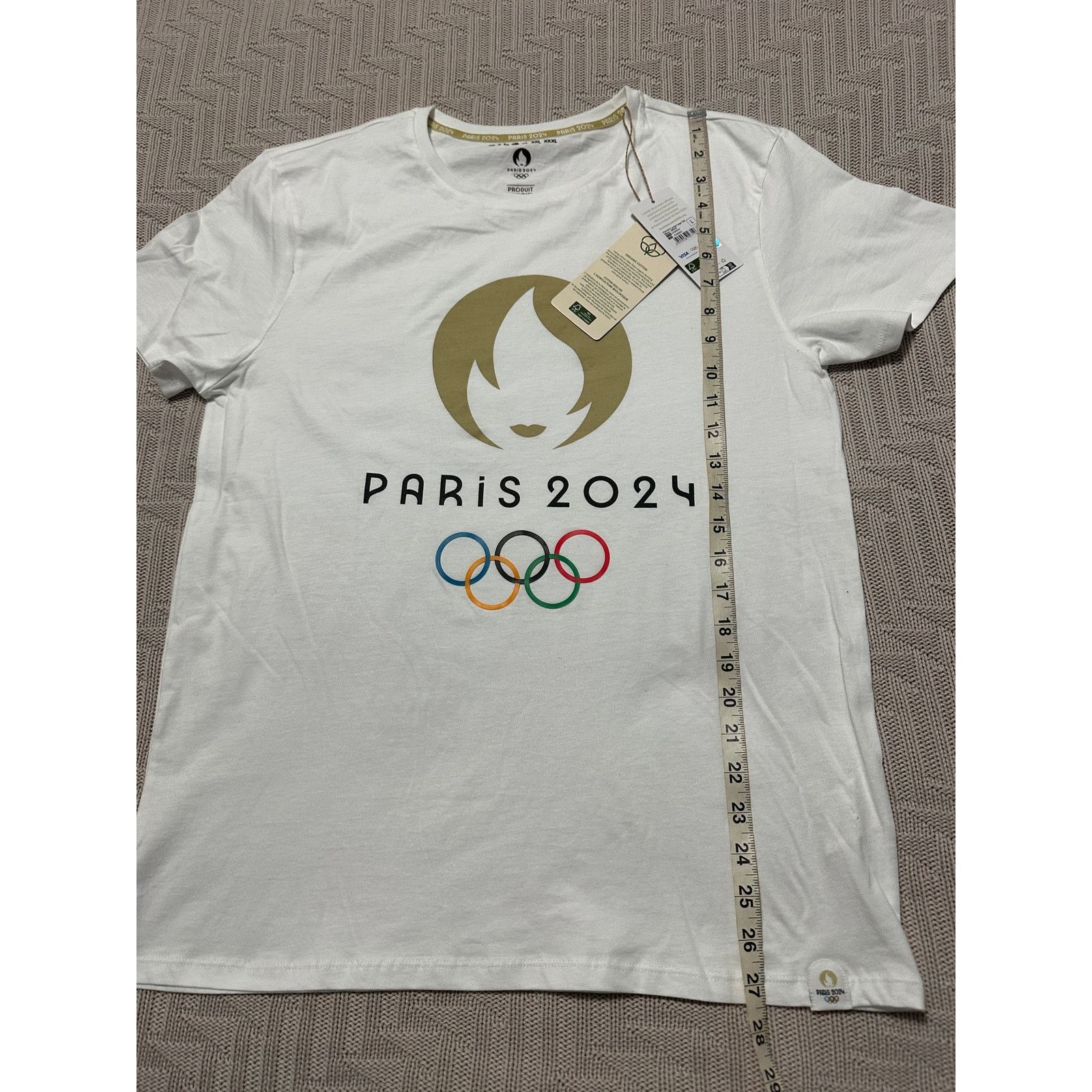 Other Paris Olympics 2024 graphic tee size L NWT Size L / US 10 / IT 46 - 6 Thumbnail