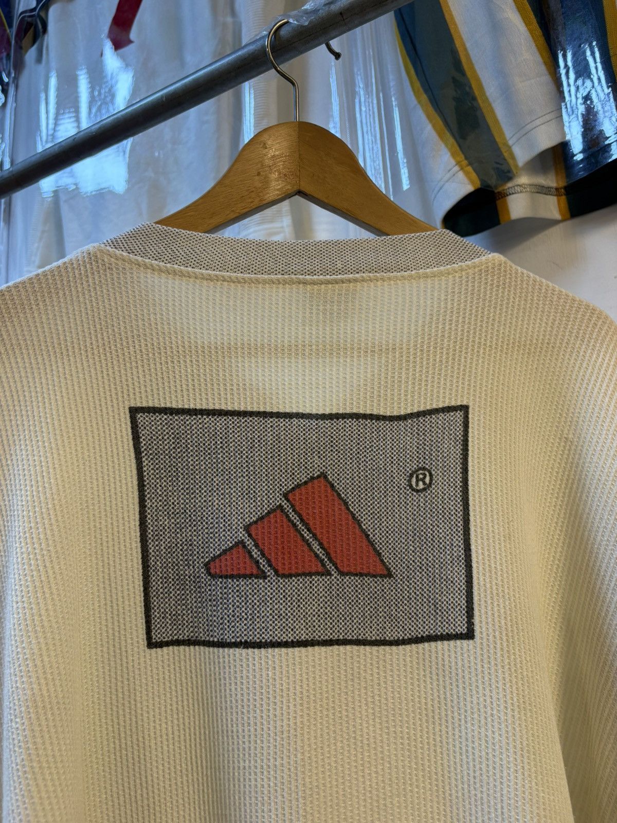 Adidas Vintage 90s Adidas Long Sleeves T-Shirt Size US XXL / EU 58 / 5 - 14 Thumbnail