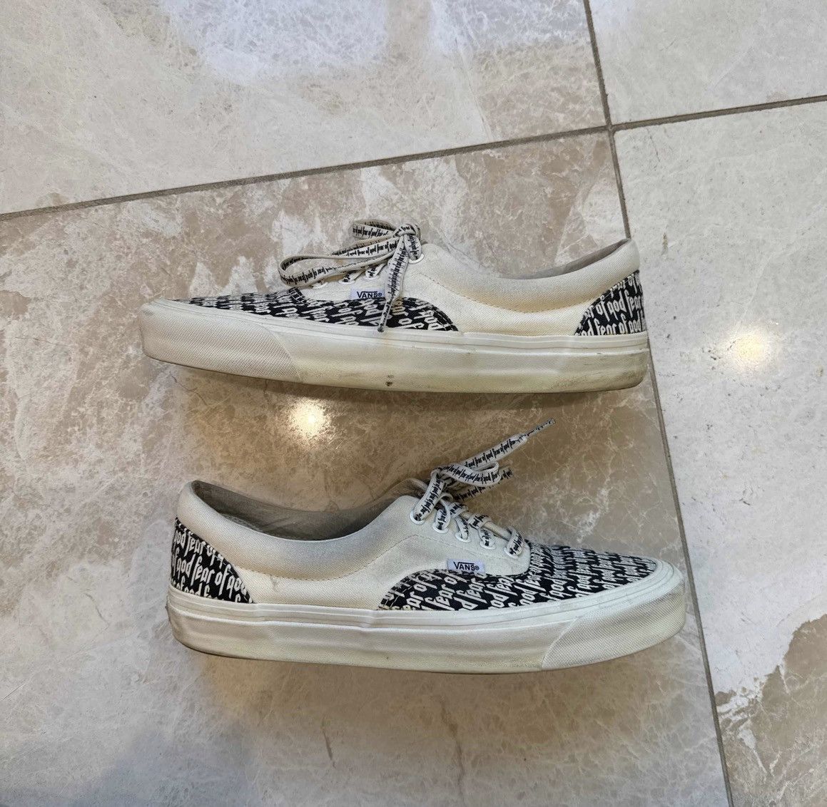 Fear of God × Vans Fear of God x Vans Era 95 DX 'Collection 2 White' Size US 12 / EU 45 - 1 Thumbnail