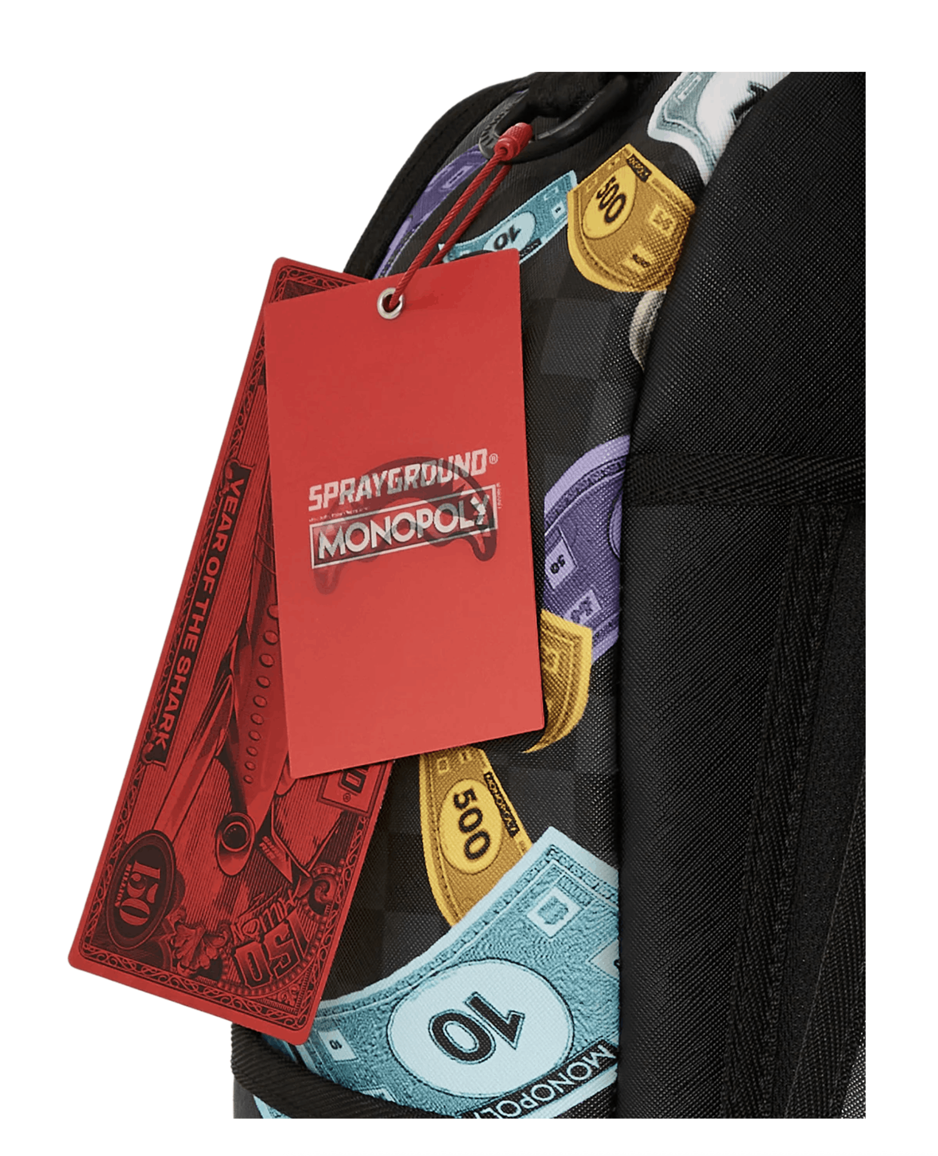 Sprayground Sprayground Monopoly Shark Rich Backpack Size ONE SIZE - 10 Thumbnail