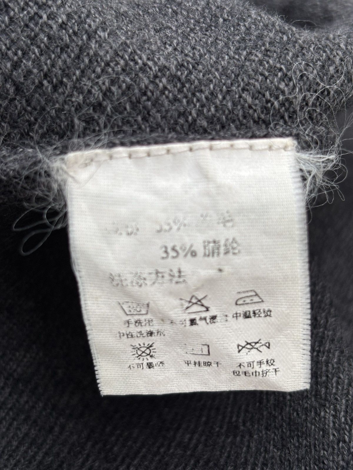 Saint Laurent Paris × Yves Saint Laurent 1980s Half Zip Wool Sweater Size US M / EU 48-50 / 2 - 9 Thumbnail