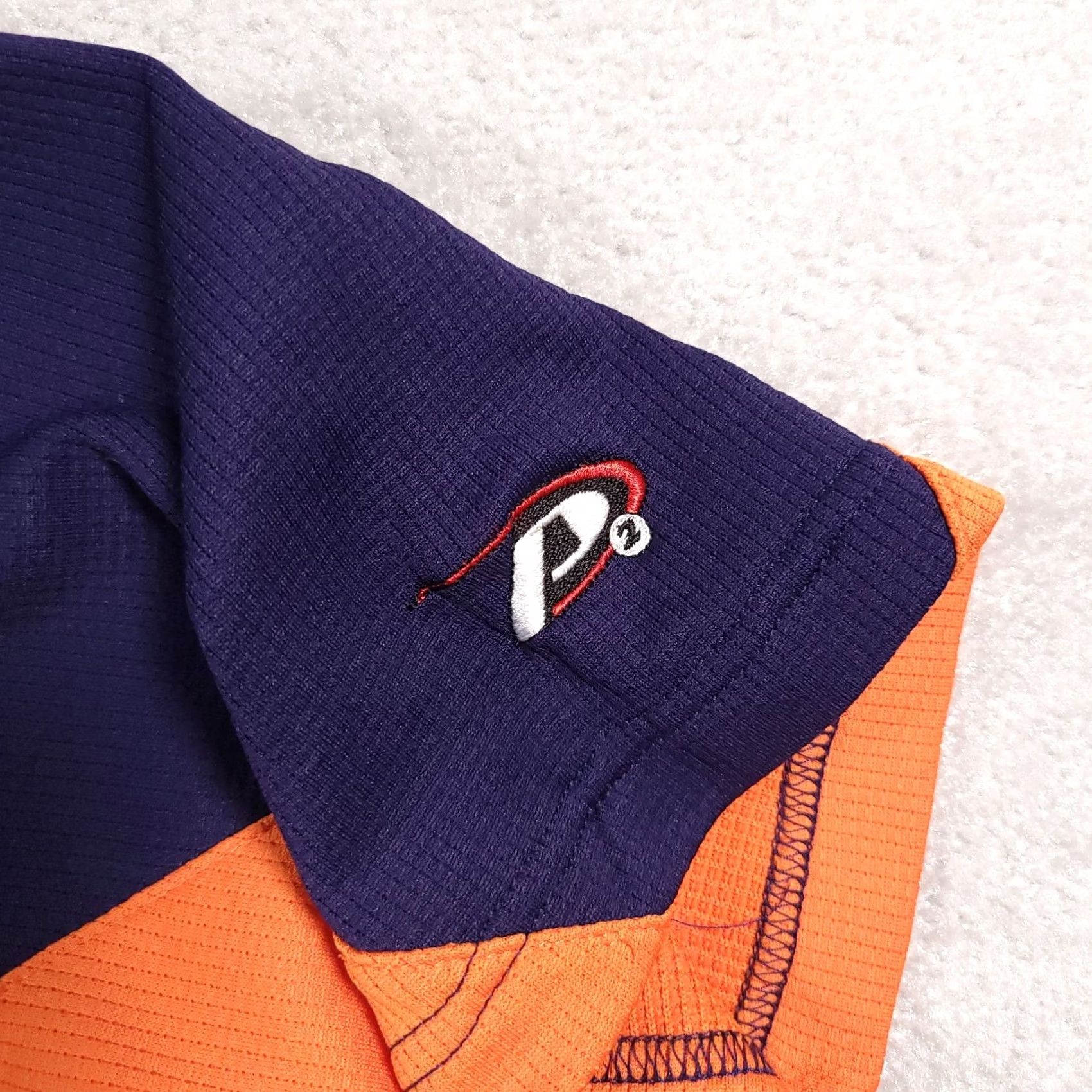 Pro Player Pro Player P2 Polo Shirt University Of Illinois Fighting Illini Blue Orange Mens Size US S / EU 44-46 / 1 - 7 Thumbnail