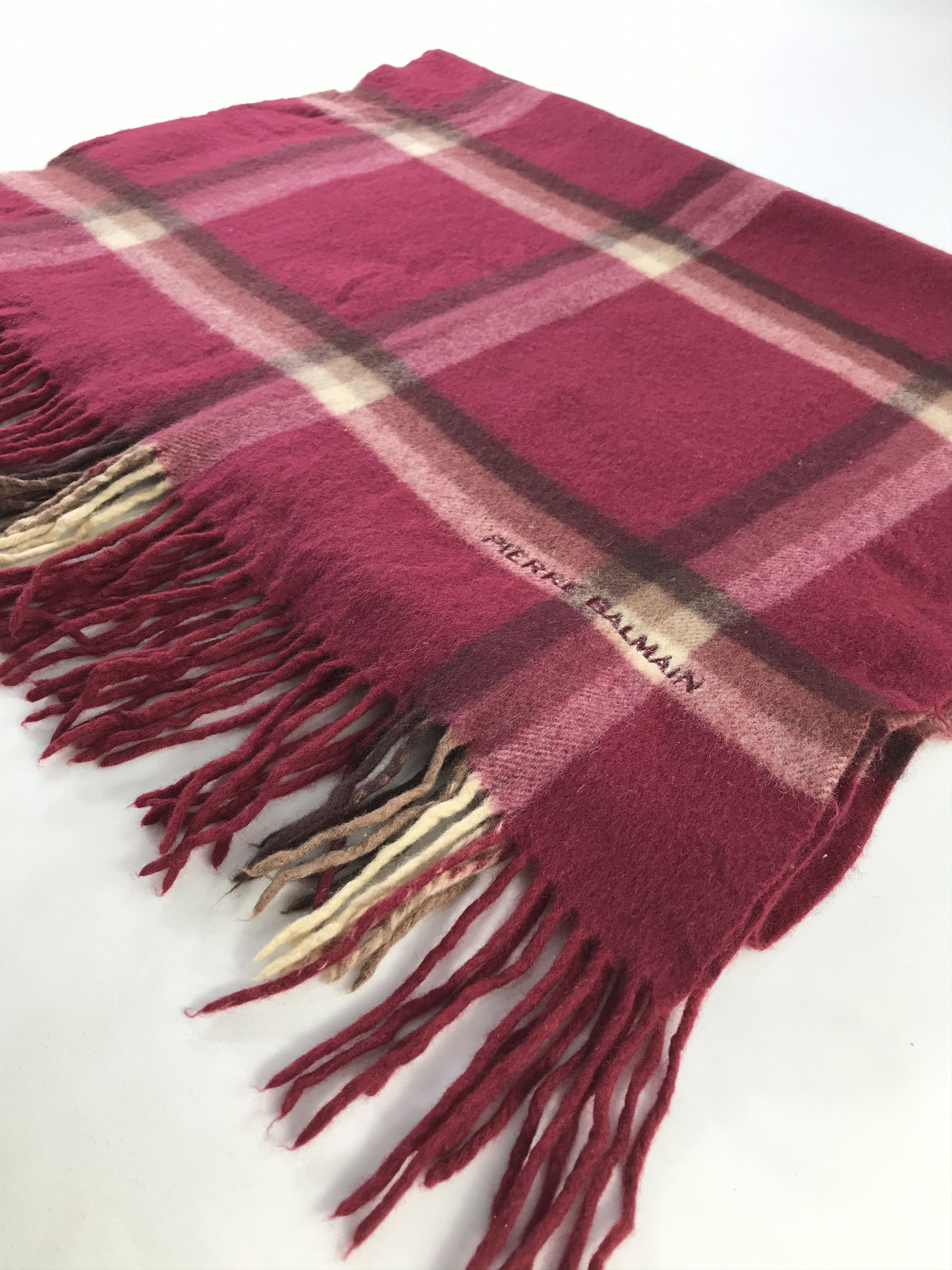 Vintage Pierre Balmain Scarf / Muffler / Neckwear - WW2230 Size ONE SIZE - 3 Thumbnail