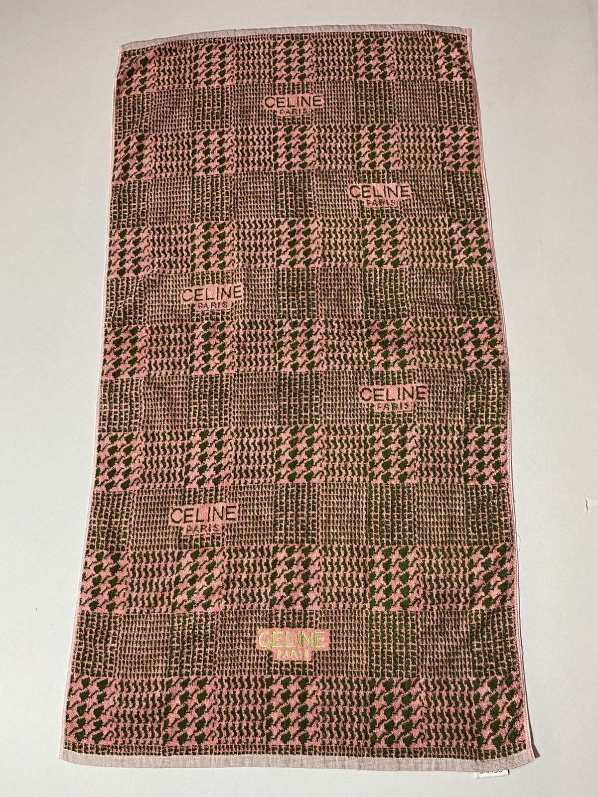 Celine Celine Monogram All Over Printed Towel Body Size ONE SIZE - 1 Thumbnail