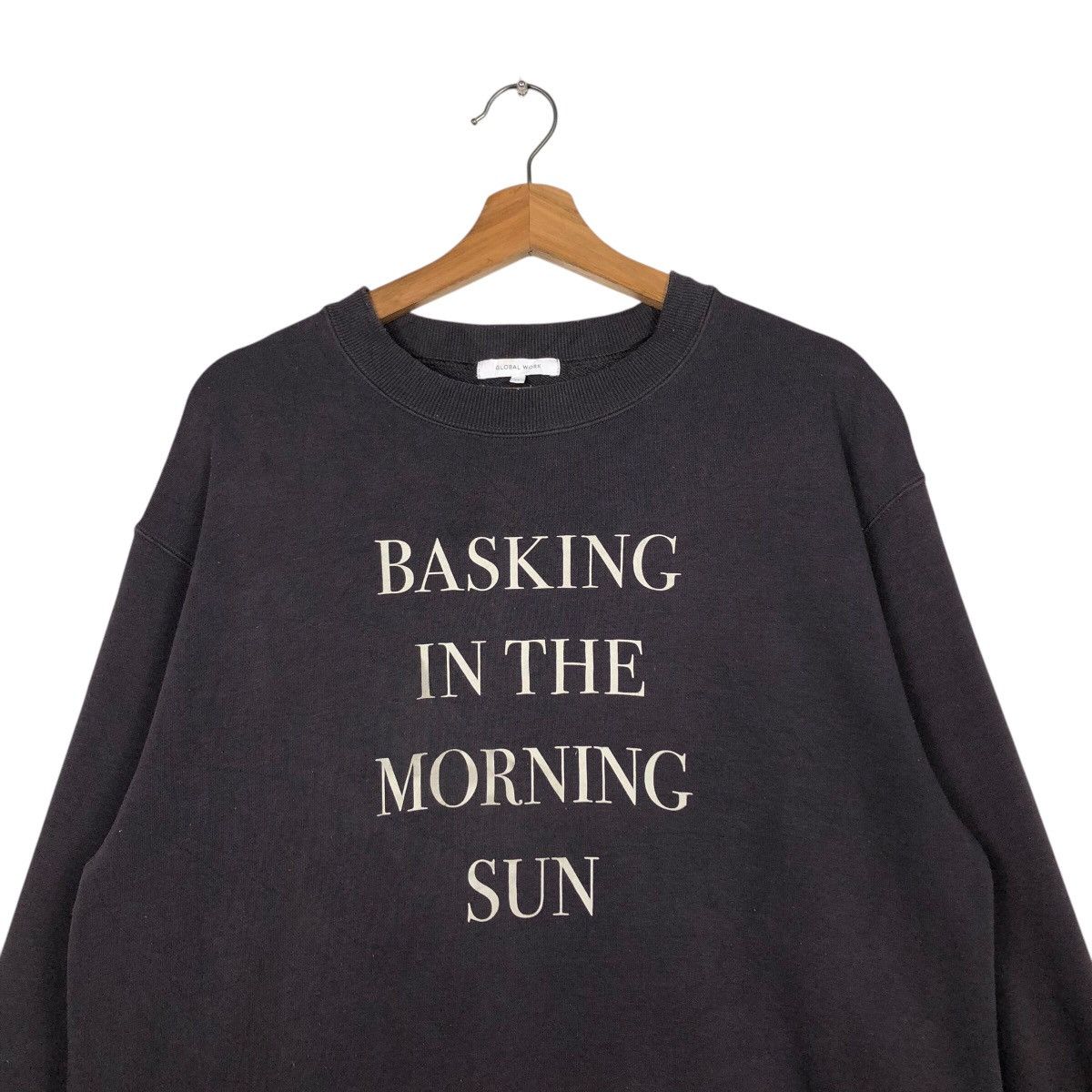 Japanese Brand 📌Vintage Sweatshirt Motivational Design Global Work Size US M / EU 48-50 / 2 - 5 Thumbnail