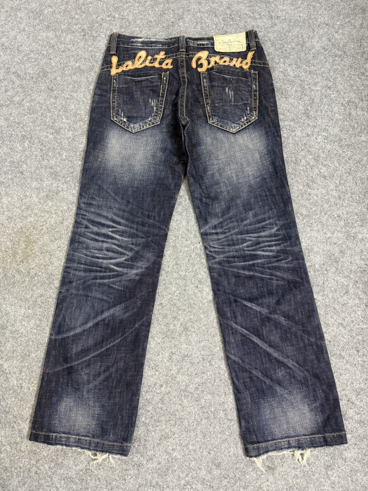 Hysteric Glamour A16 VINTAGE LOLITA DISTRESS CLAWMARK MUDWASH Size US 33 - 2 Thumbnail