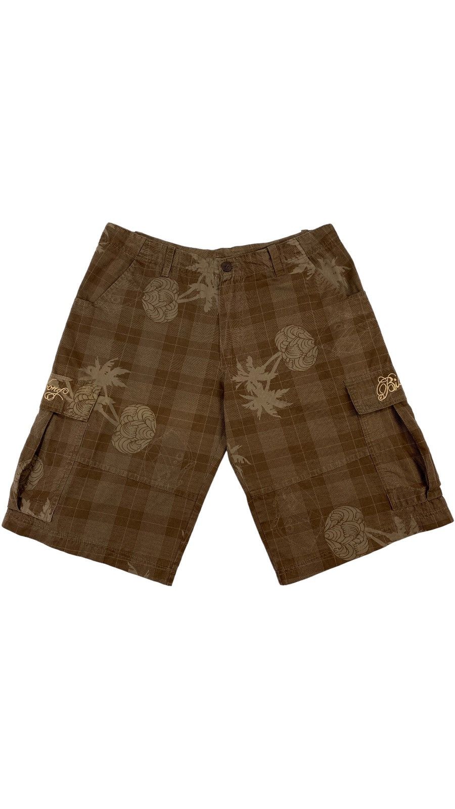 🔥LASTDROP🔥 Y2K Cargo Surf Skateboarding Palms Shorts