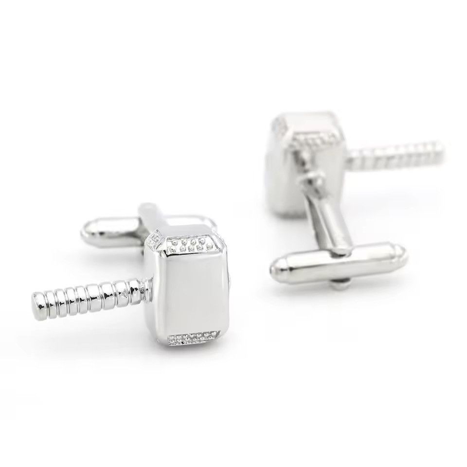 Other Superheroes Design Thor Cufflinks Size ONE SIZE - 2 Thumbnail