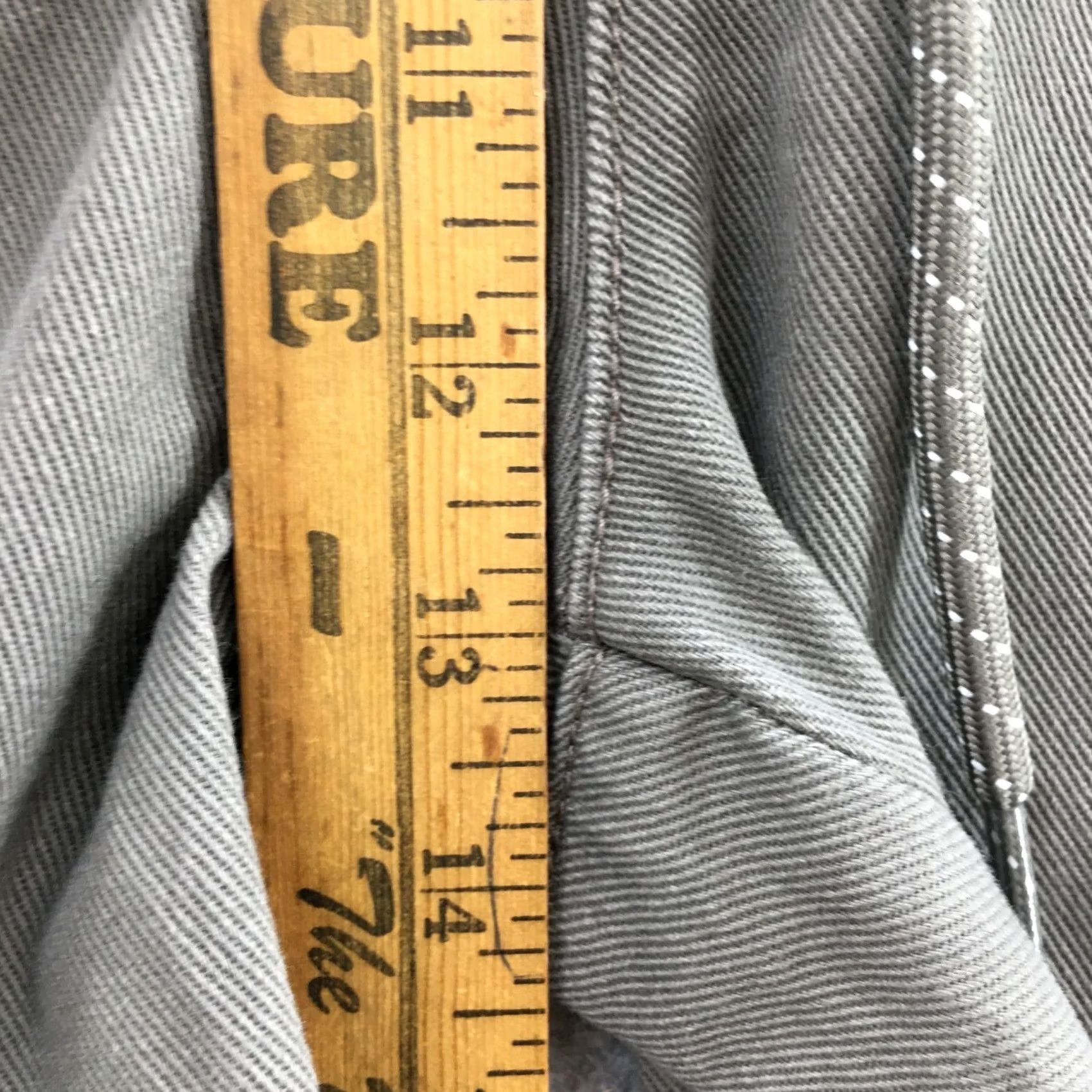 Vintage Arizona Jean Co Chino Shorts Mens 2XL Gray Cotton Drawstring Chino Shorts Casual Pants Mens 2XL Gray Size US 39 - 6 Thumbnail