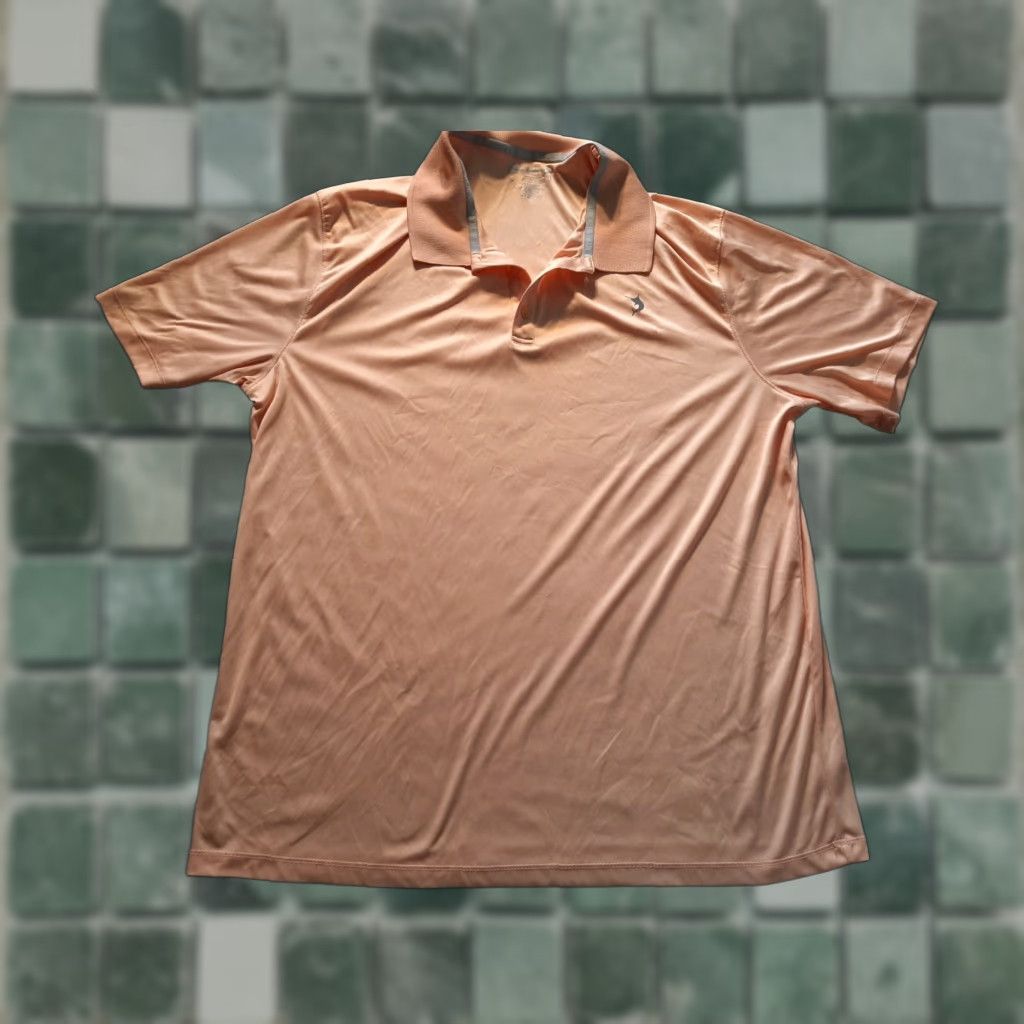 Vintage REEL LEGENDS FISHING POLO SHIRT Mens Large Orange SS Free Line Polyester Light Breathing All Seasons Geometric Crew Short Sleeve Shirt Size US L / EU 52-54 / 3 - 1 Thumbnail