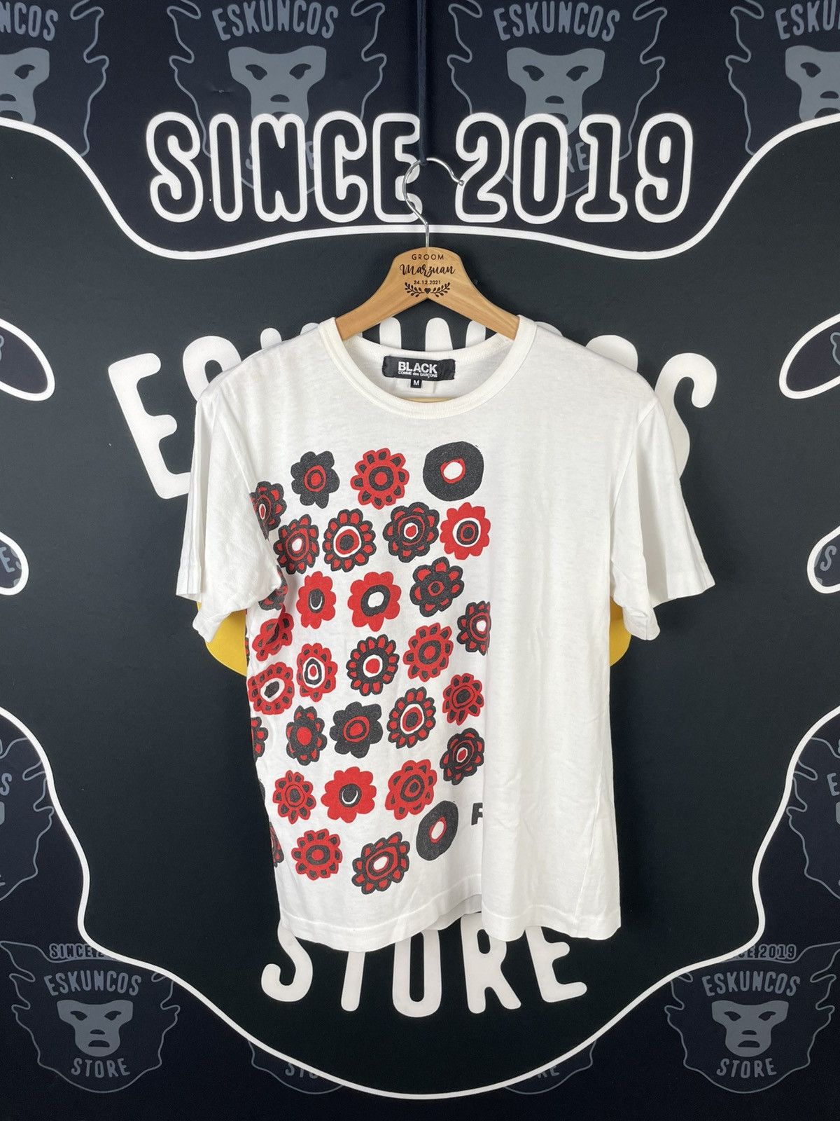 Comme des Garcons Comme Des Garcons Floral Graphic Tee Size M / US 6-8 / IT 42-44 - 1 Thumbnail